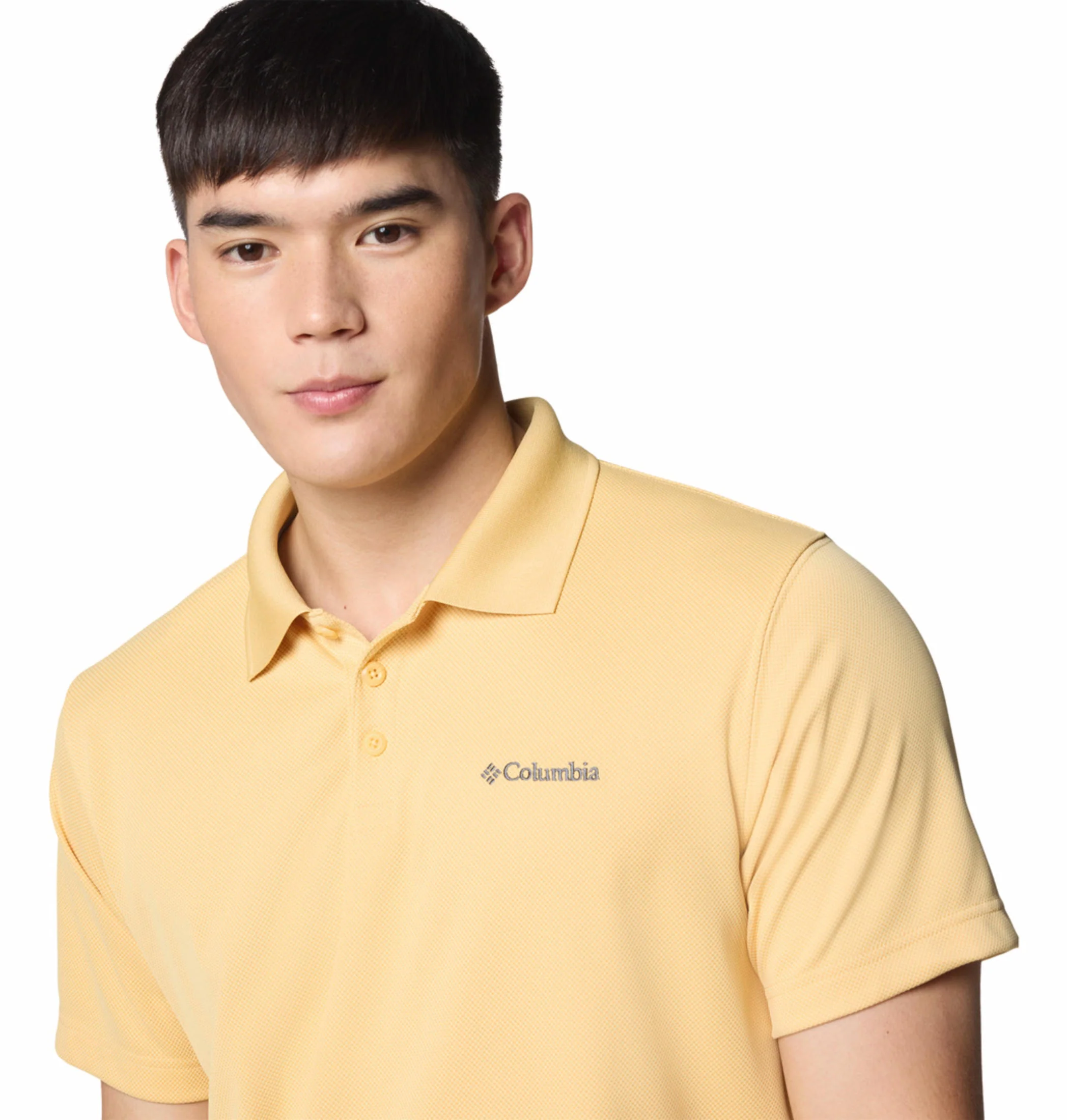Columbia Men Yellow Utilizer Polo (Sun Protection) - Image 7