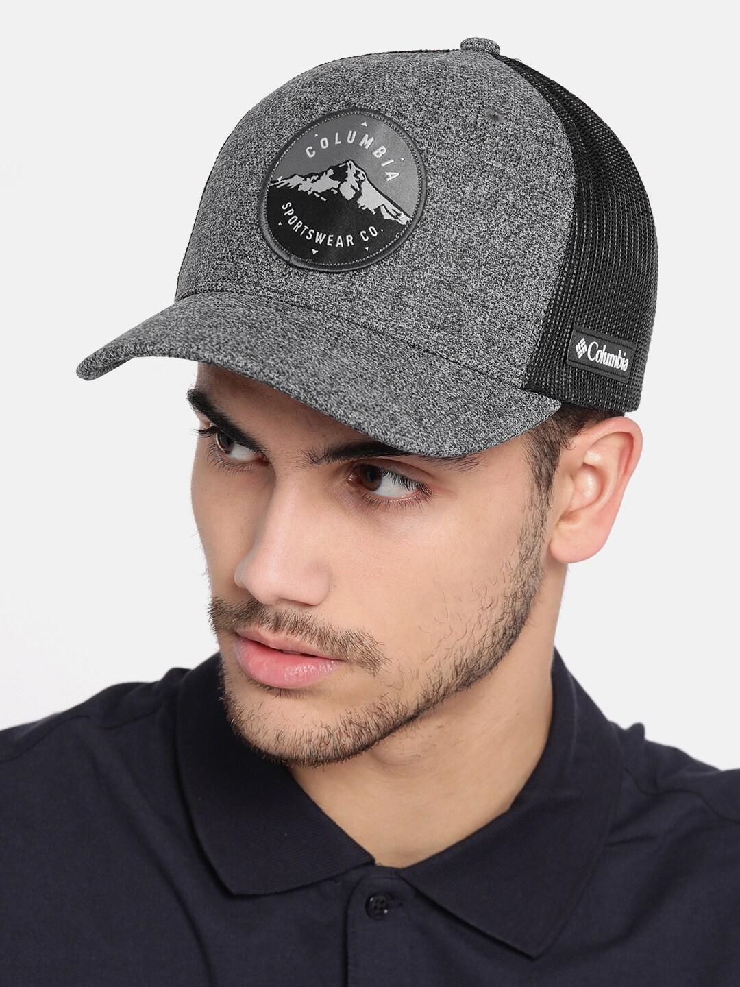 Columbia Unisex Grey Columbia Mesh Snap Back - High - Image 4