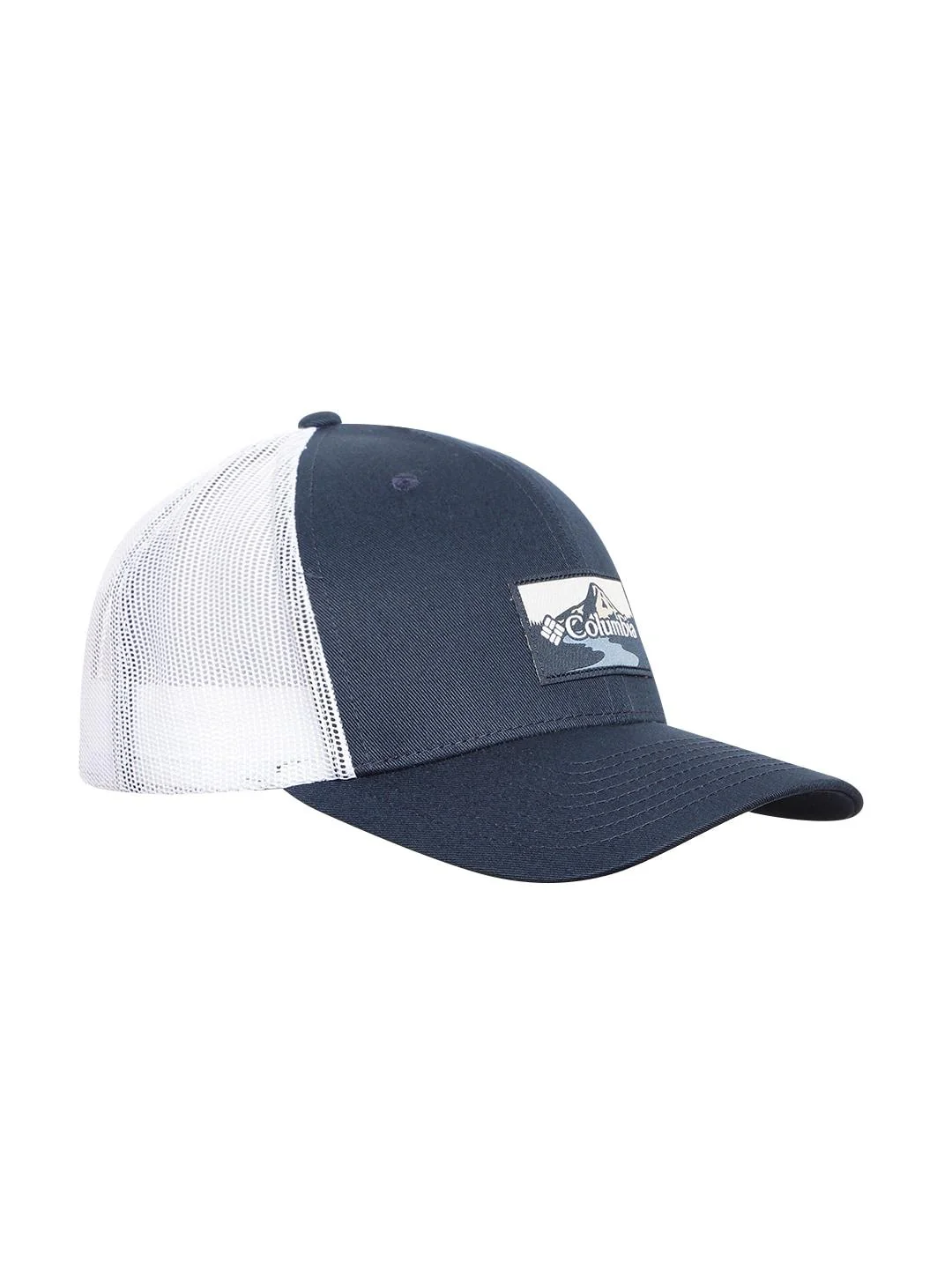 Columbia Unisex Blue Columbia Mesh Snap Back - High - Image 2