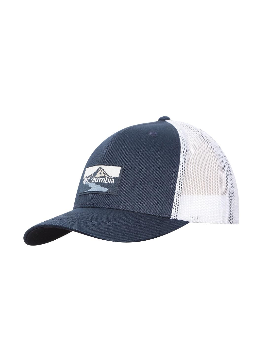 Columbia Unisex Blue Columbia Mesh Snap Back - High - Image 3