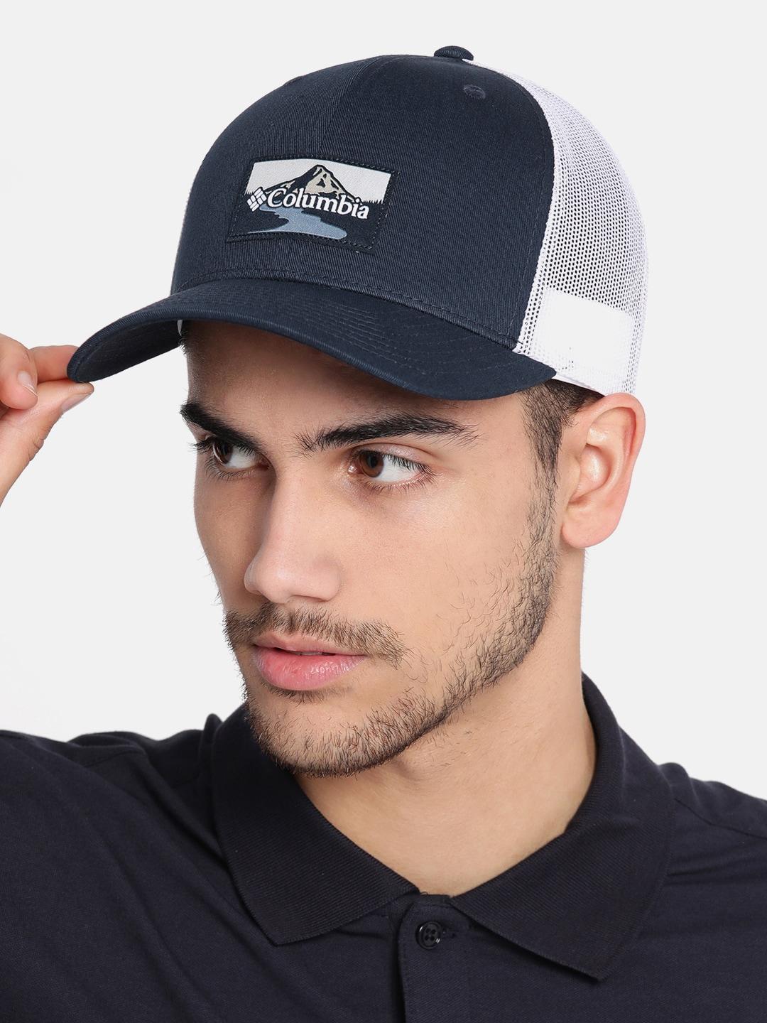 Columbia Unisex Blue Columbia Mesh Snap Back - High - Image 4
