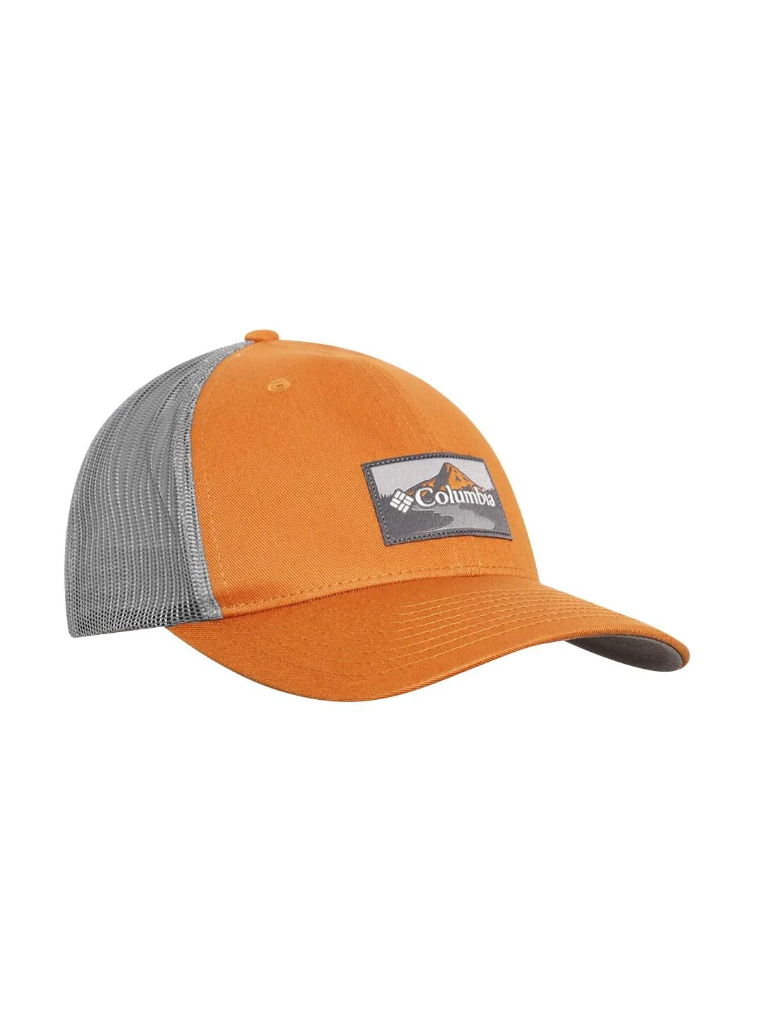 Columbia Unisex Orange Columbia Mesh Snap Back - High - Image 2