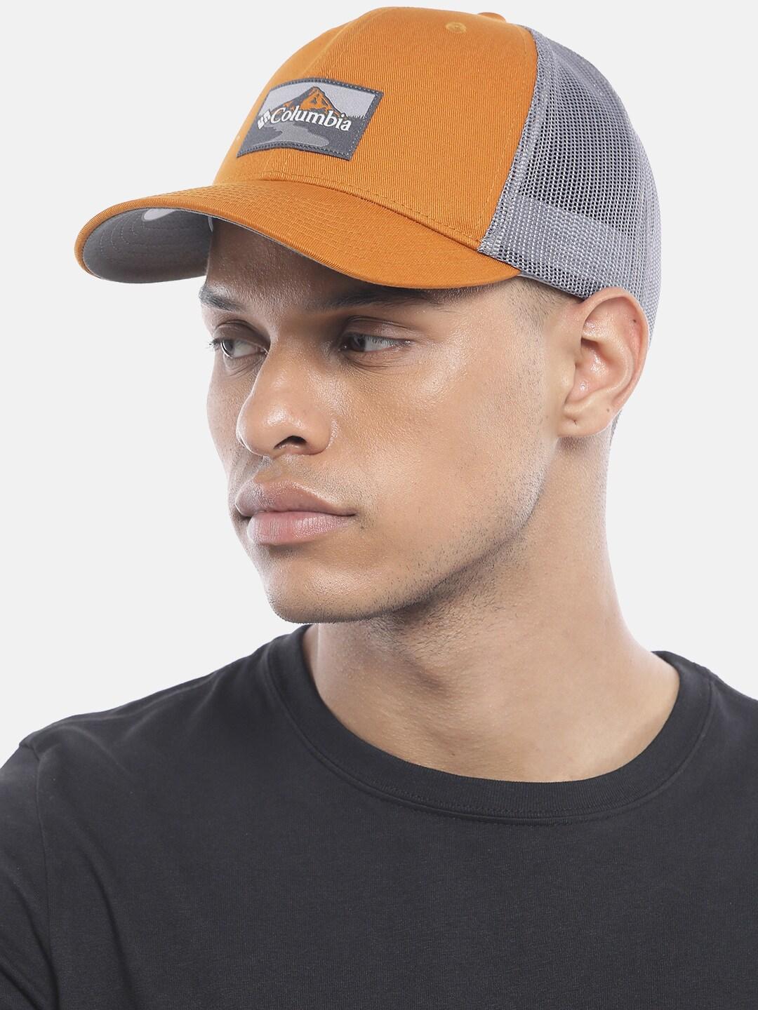 Columbia Unisex Orange Columbia Mesh Snap Back - High - Image 4