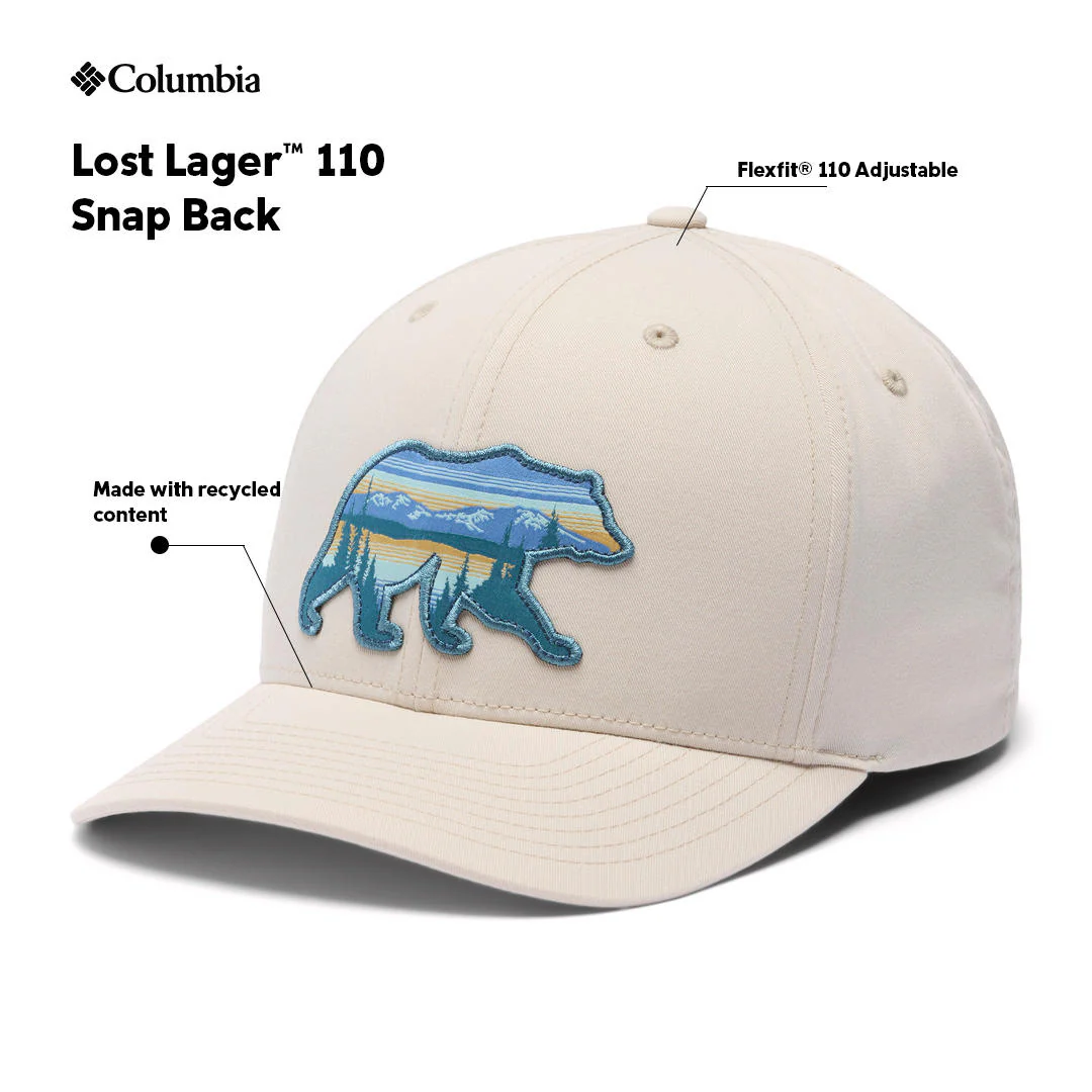 Columbia Unisex Brown Lost Lager 110 Snap Back - Image 2