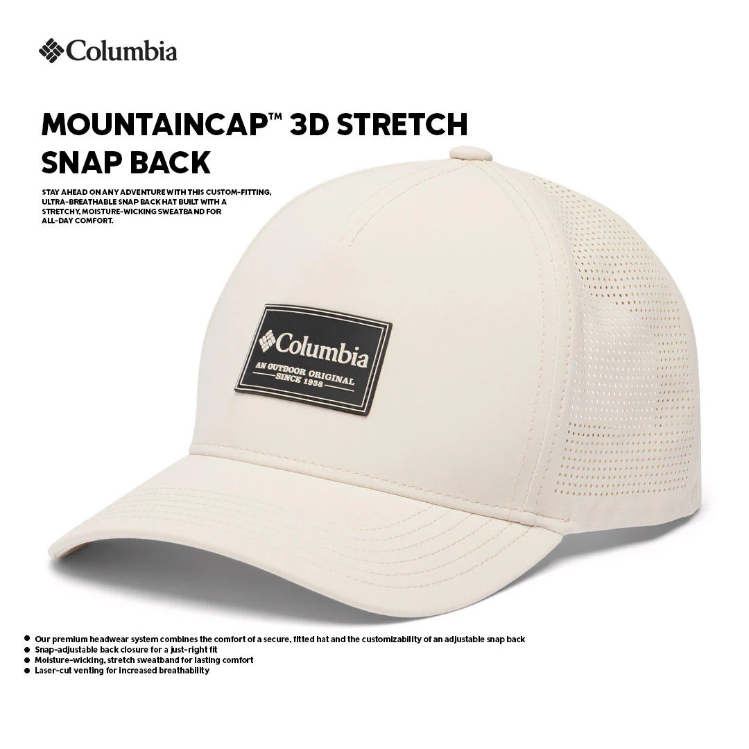 Columbia Unisex Brown Mountaincap 3D Stretch Snap Back