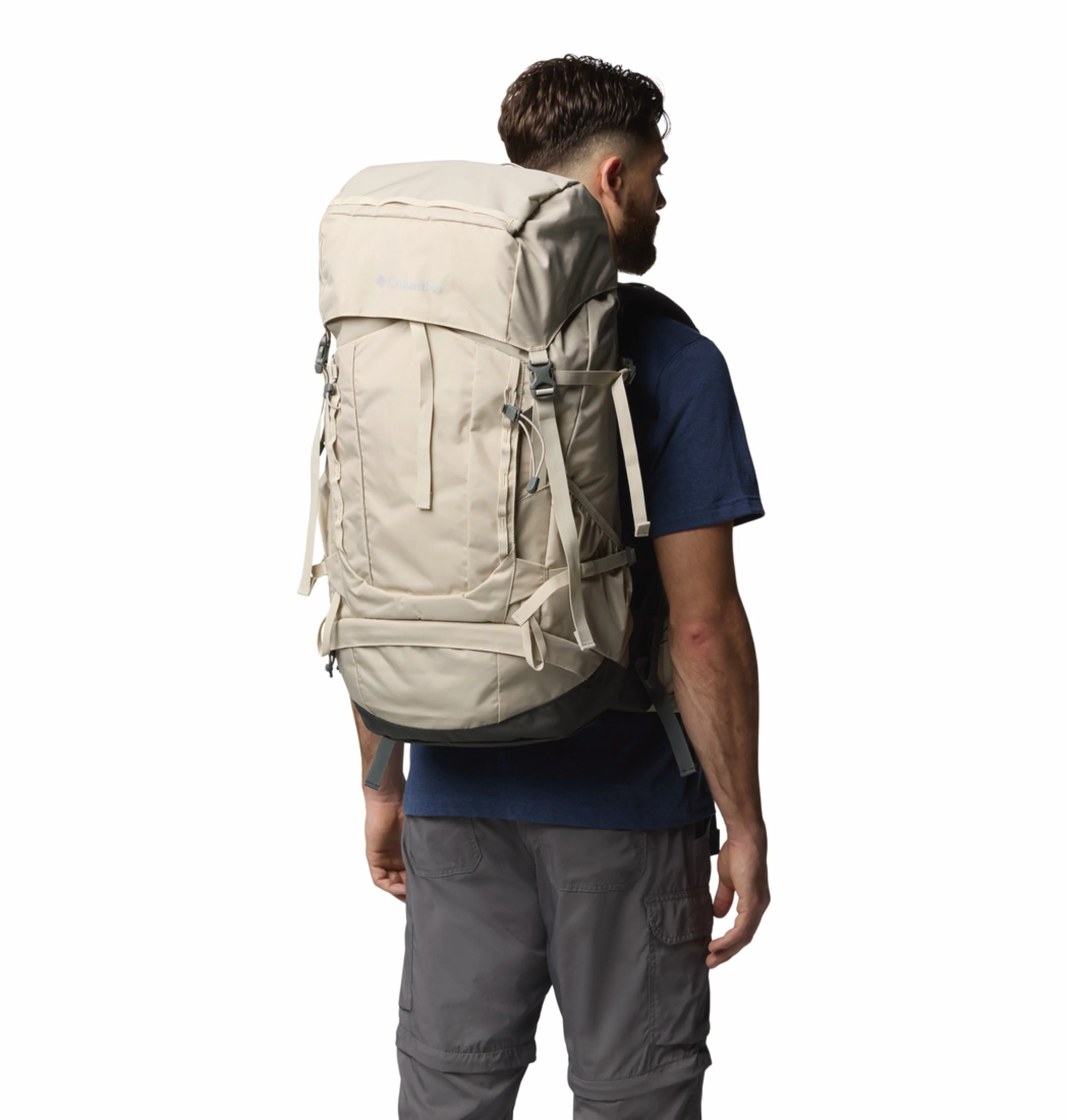 Columbia Unisex Beige Omni-Shield Wildwood Heights 45L+5L Backpack - Image 4