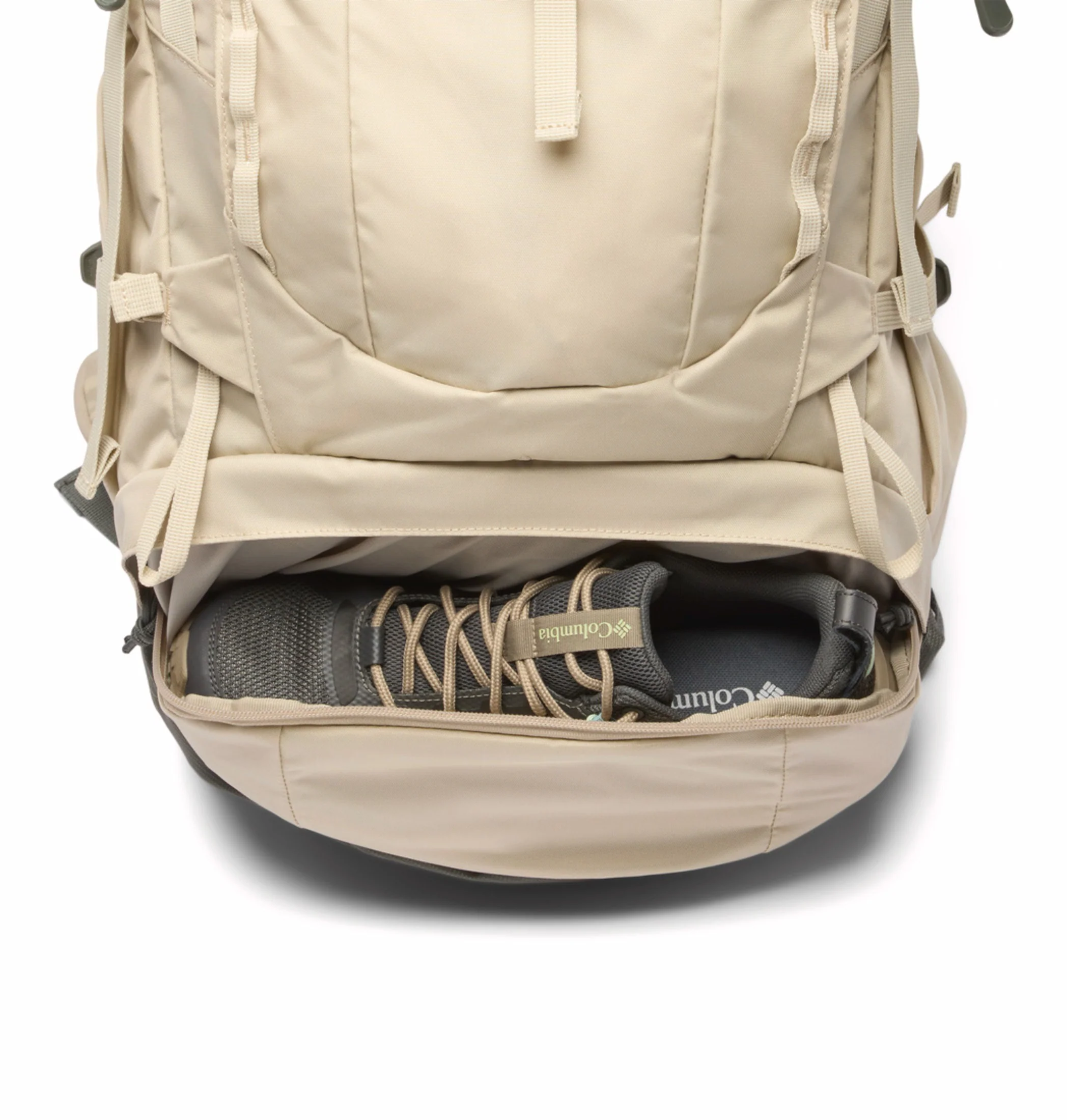 Columbia Unisex Beige Omni-Shield Wildwood Heights 45L+5L Backpack - Image 9