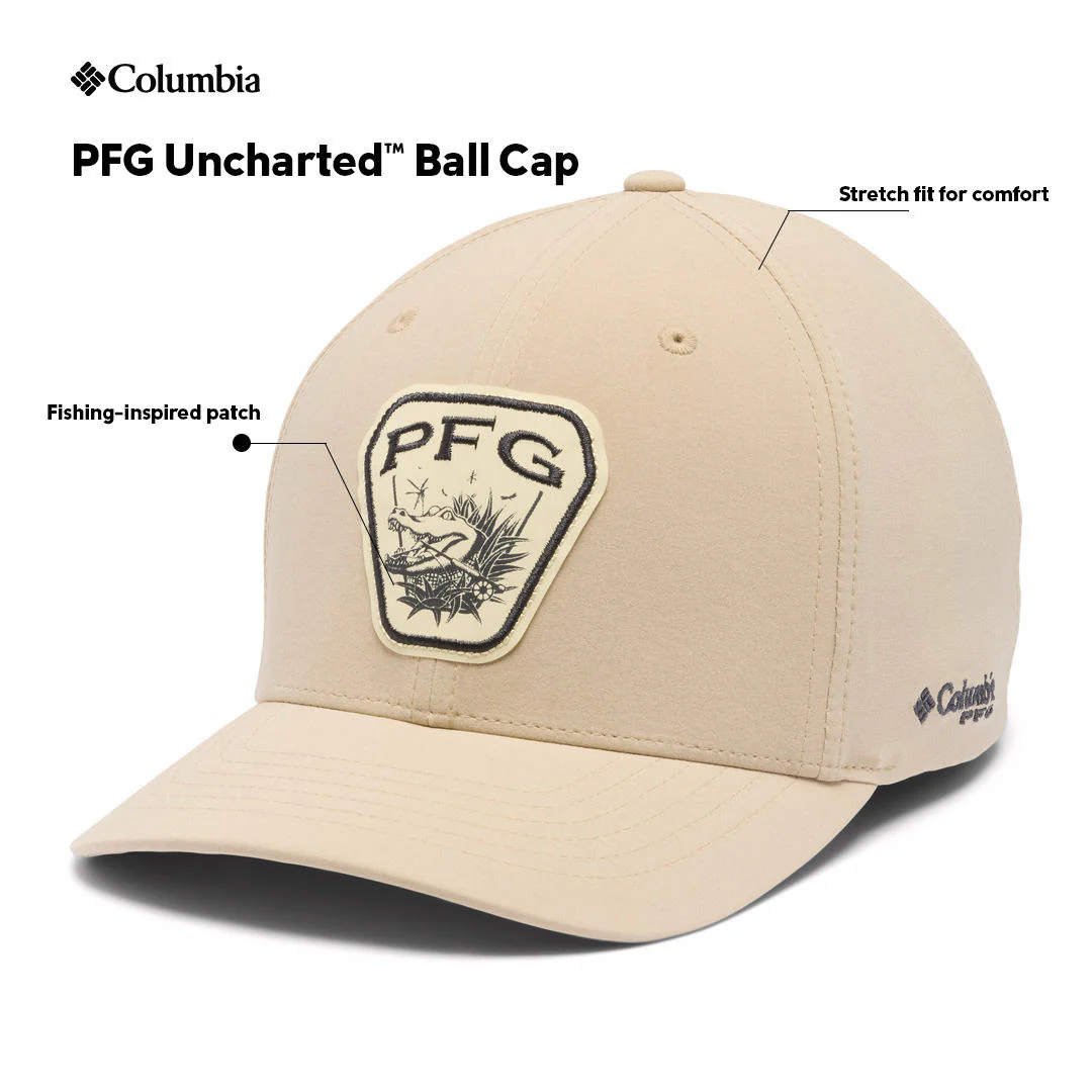Columbia Unisex Brown PFG Uncharted Ball Cap
