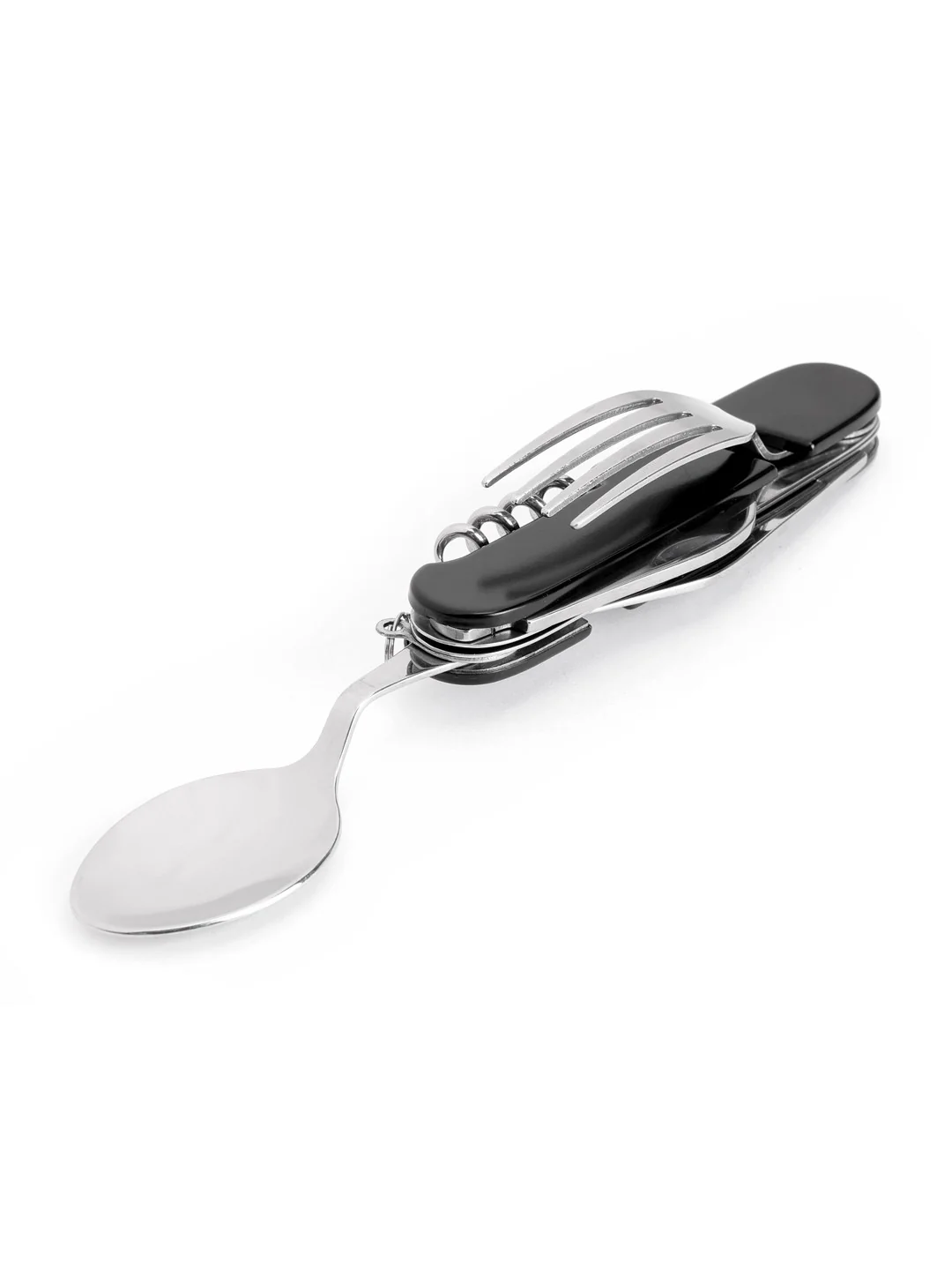 Columbia Unisex Black 7 FUNCTION FOLDABLE UTENSIL - Image 2