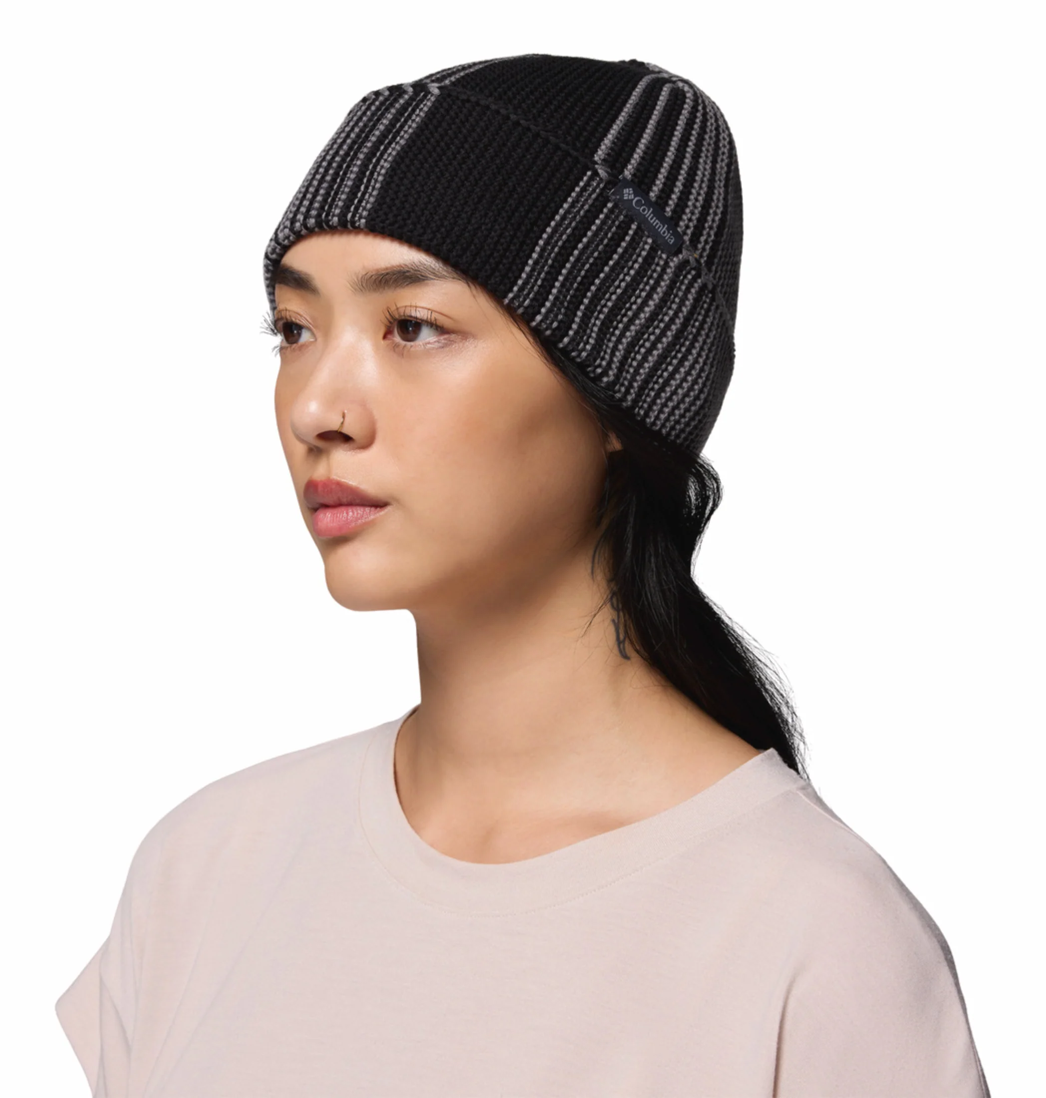 Columbia Unisex Black  Alder Springs Beanie - Image 7