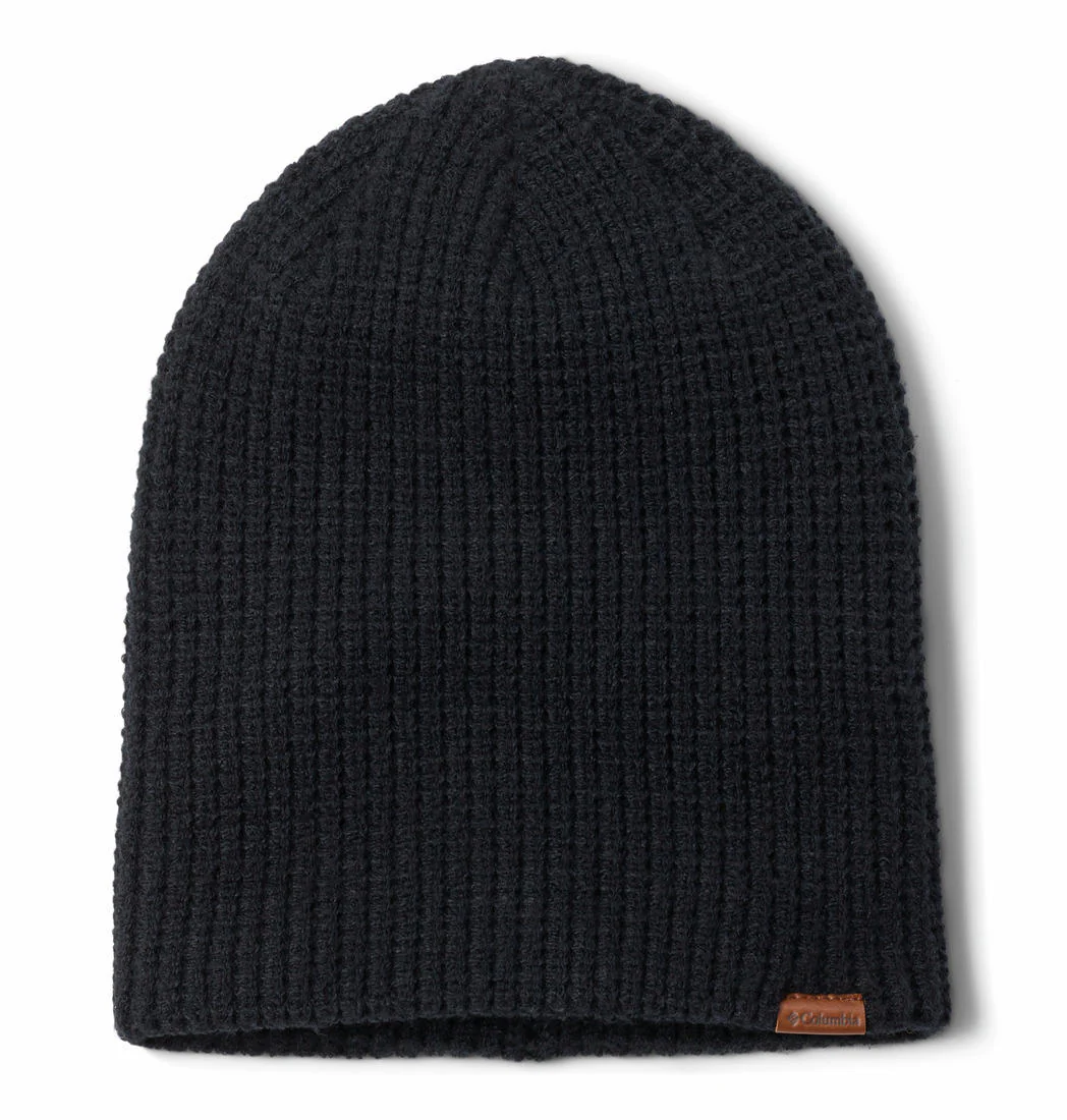 Columbia Unisex Black Landroamer Waffle Beanie