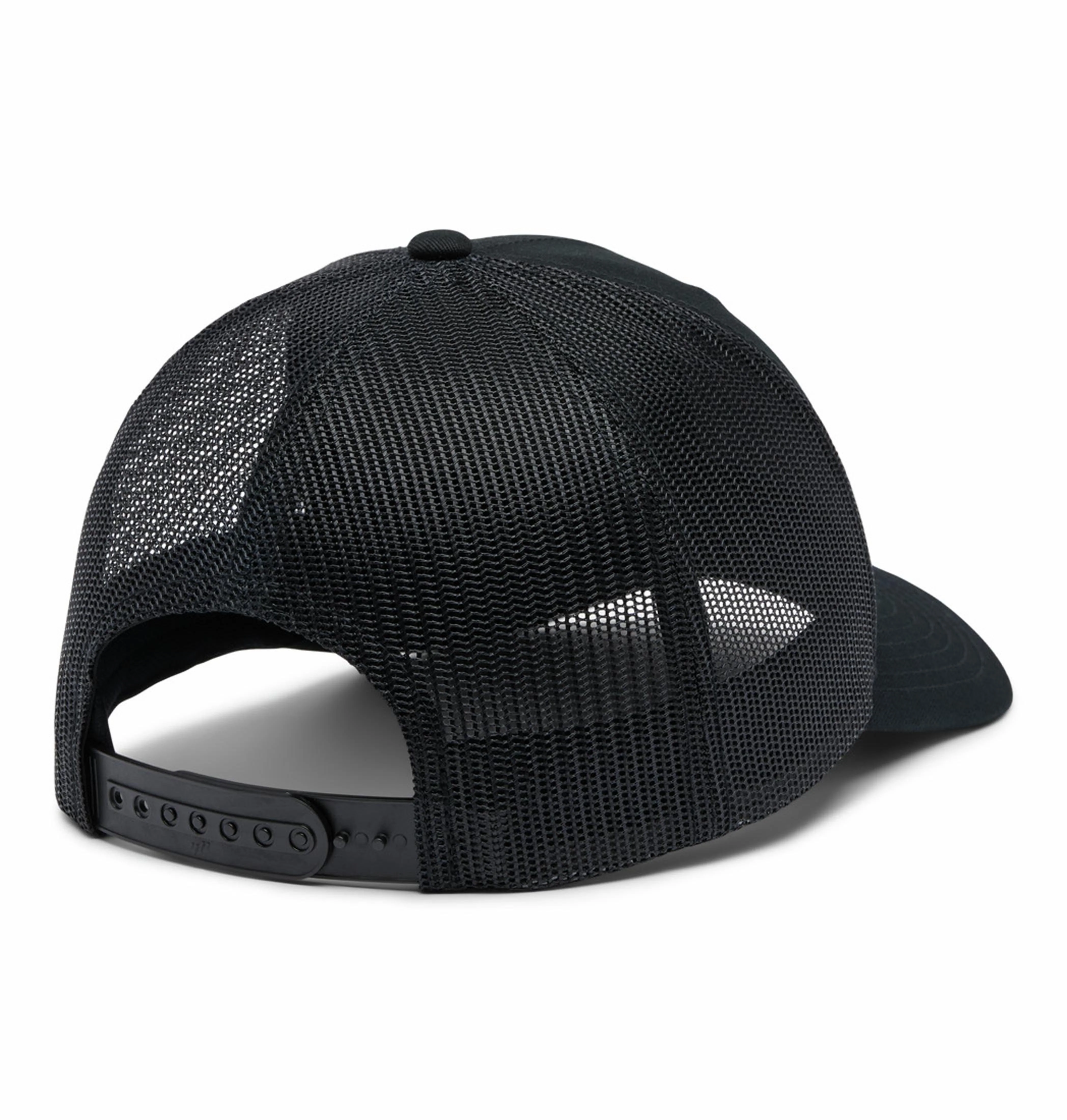 Columbia Unisex Black Columbia Mesh Snap Back - High - Image 2