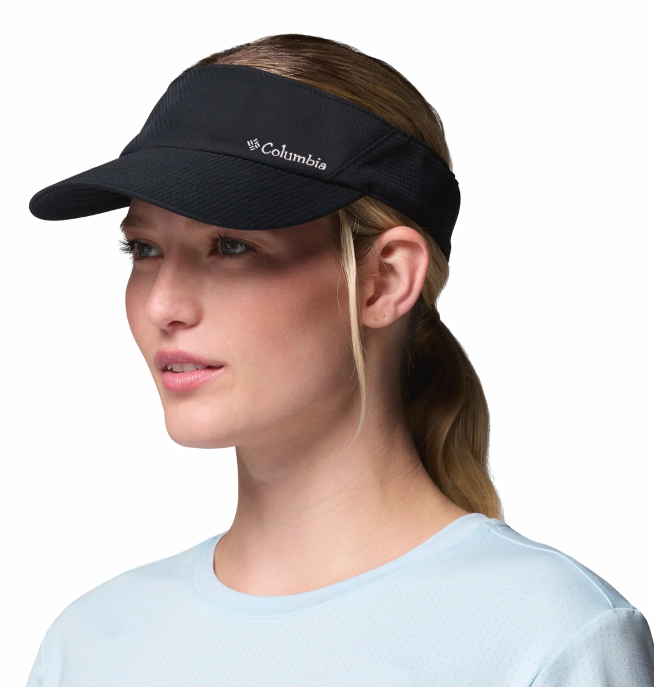 Columbia Unisex Black Omni-Freeze Coolhead Visor - Image 5