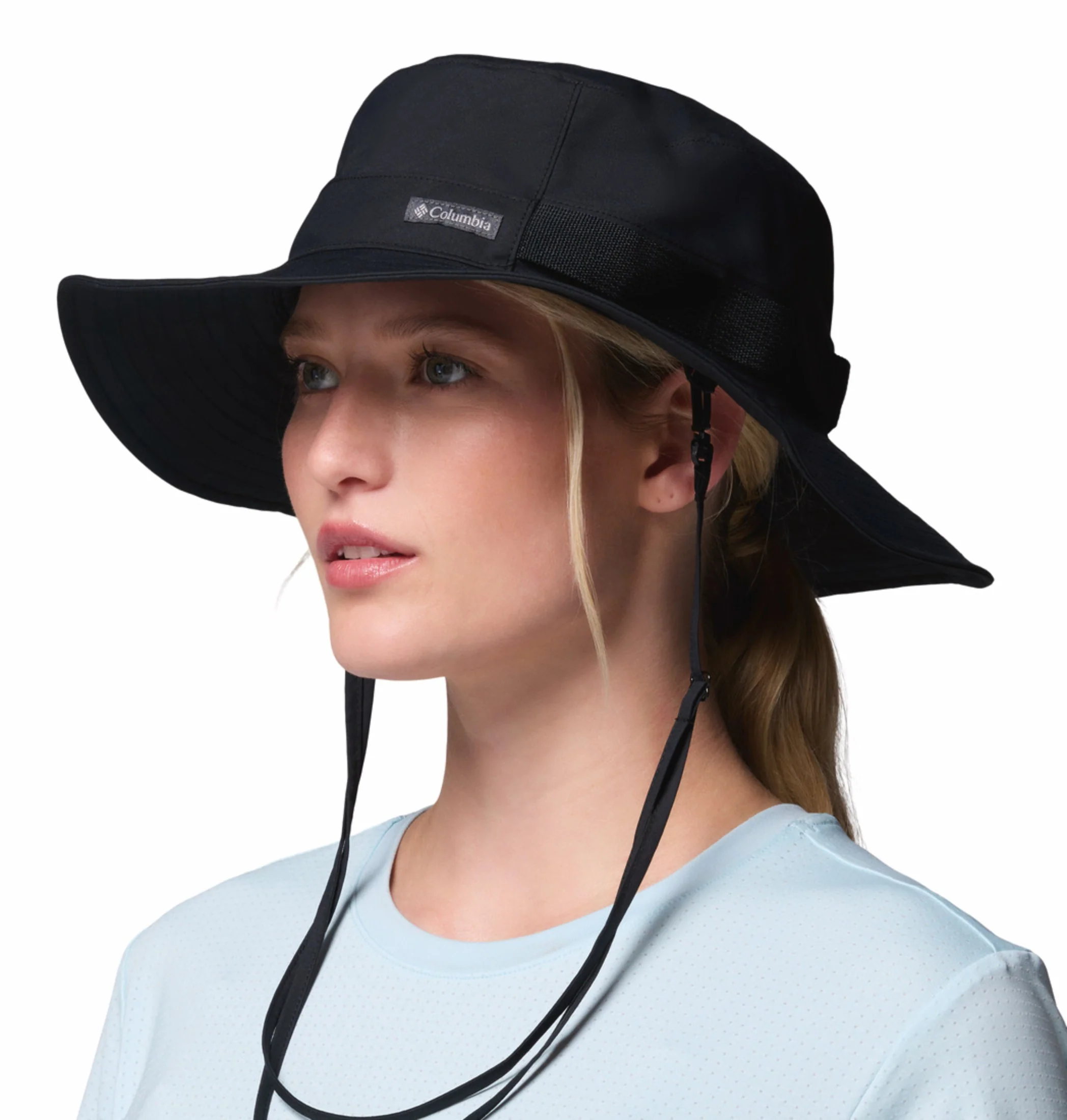 Columbia Unisex Black Omni-Freeze Packable Bucket Hat - Image 5