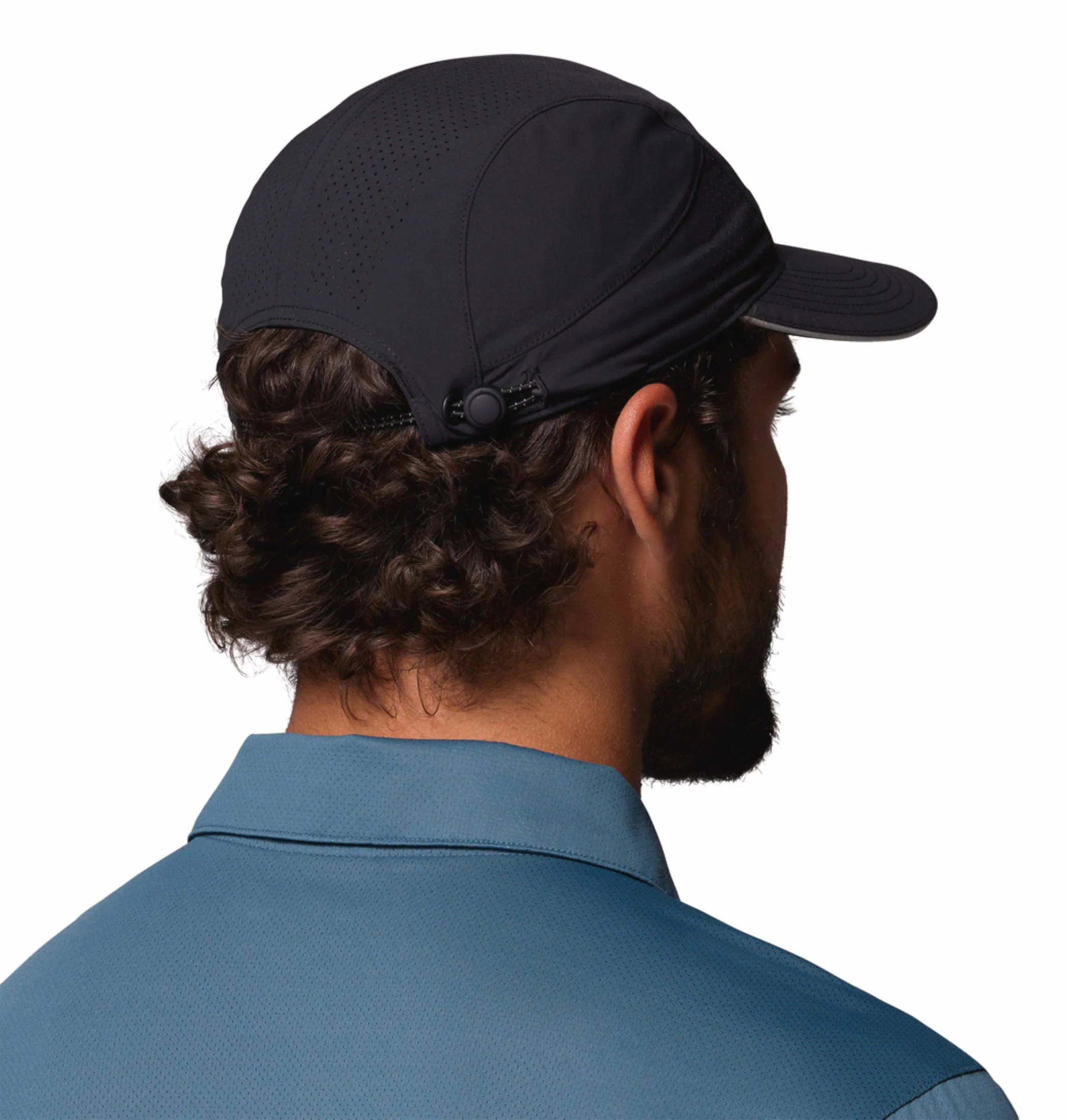 Columbia Unisex Black Omni-Freeze Speed Trail Ball Cap - Image 4