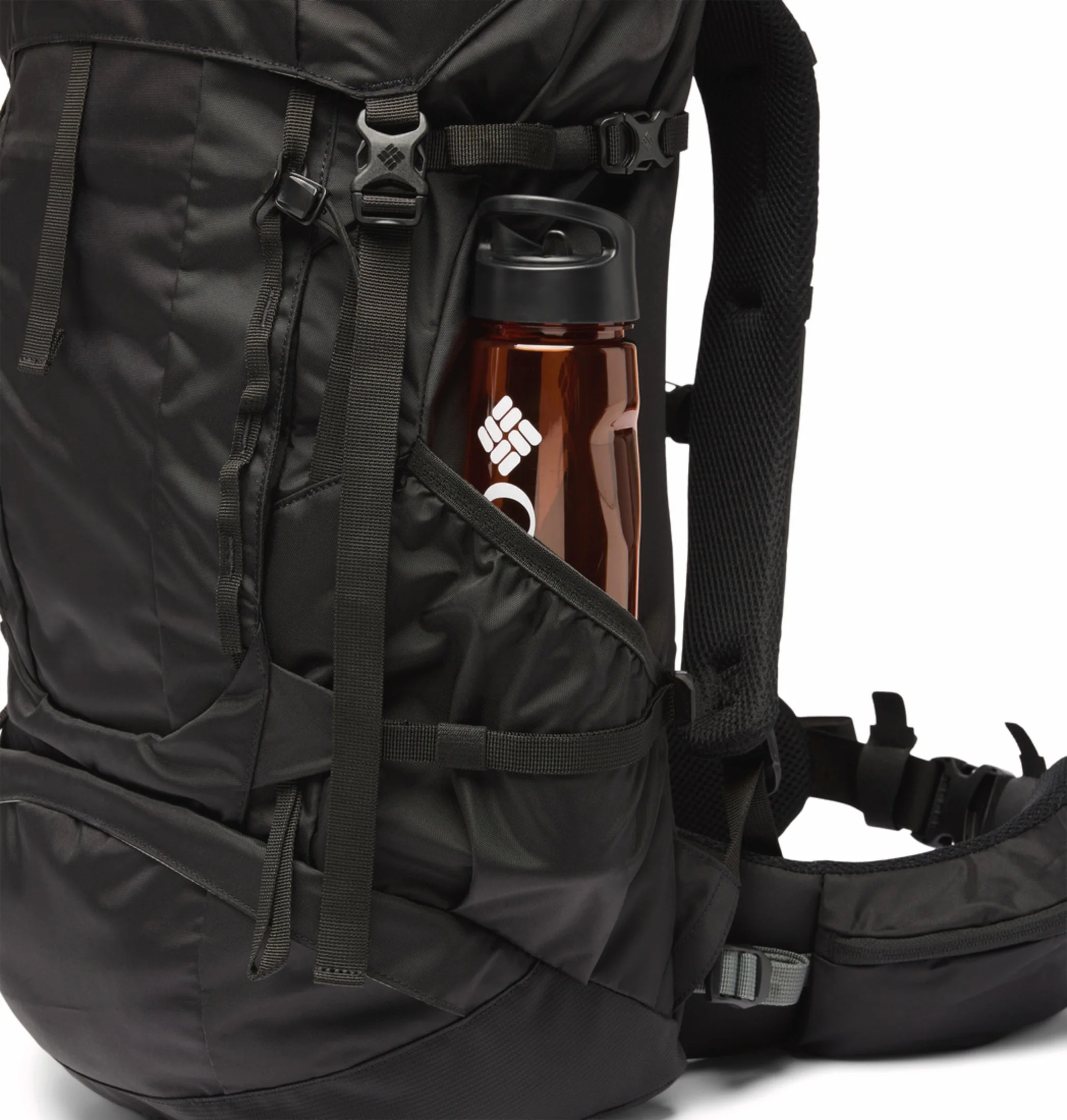 Columbia Unisex Black Omni-Shield Wildwood Heights 45L+5L Backpack - Image 12