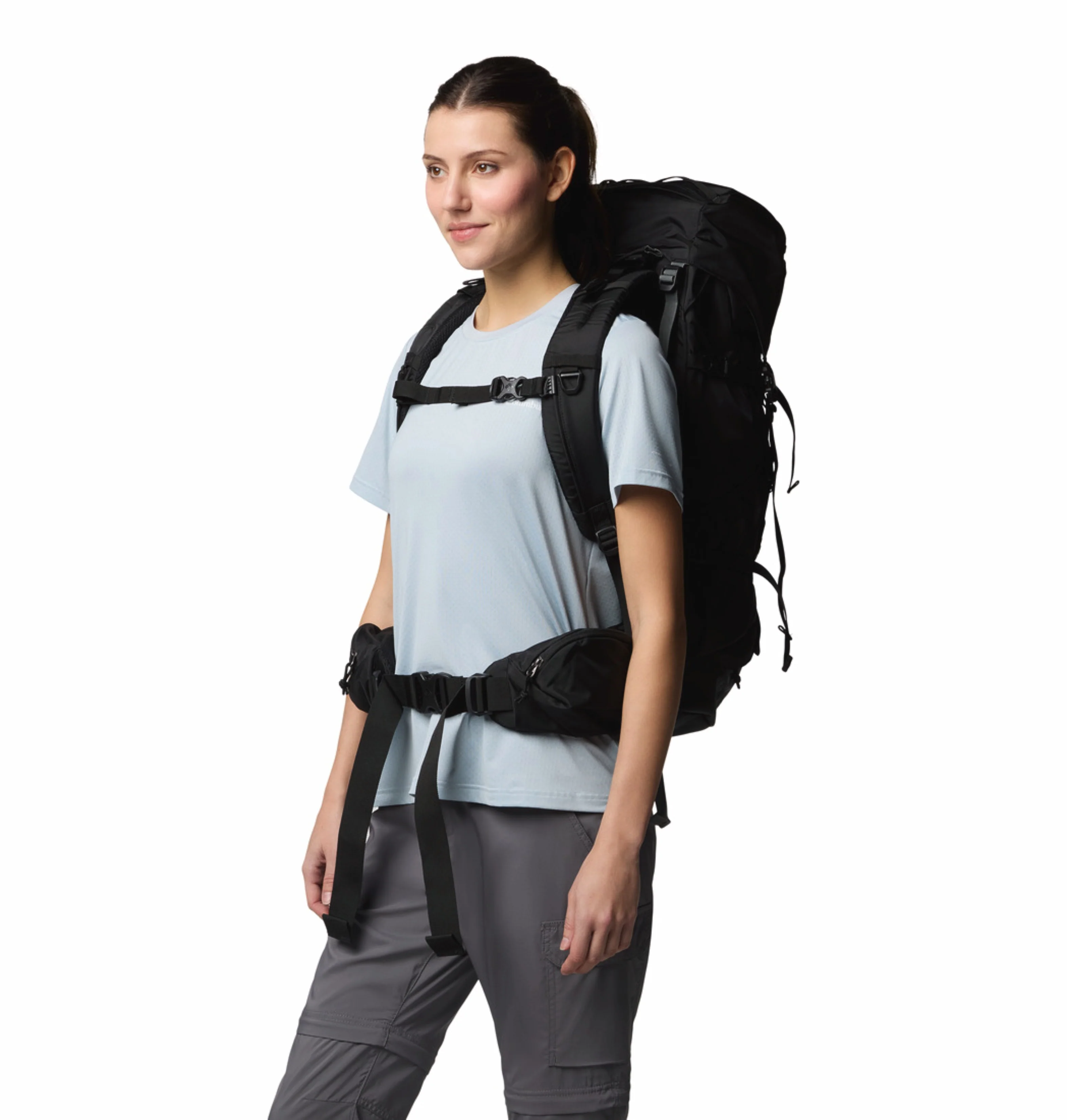 Columbia Unisex Black Omni-Shield Wildwood Heights 45L+5L Backpack - Image 5