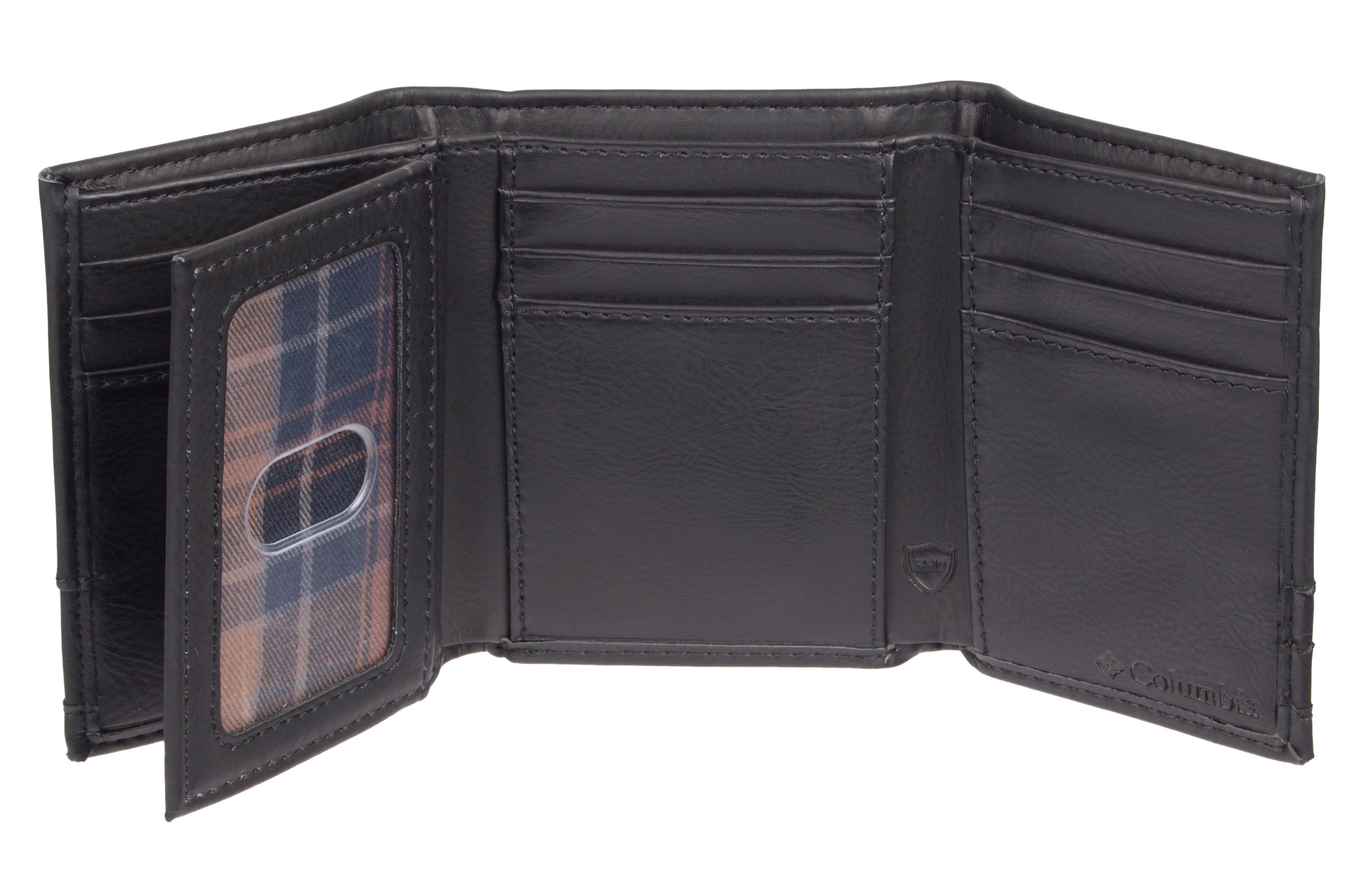 Columbia Unisex Black RFID Stassel X Capacity Trifold - Image 3