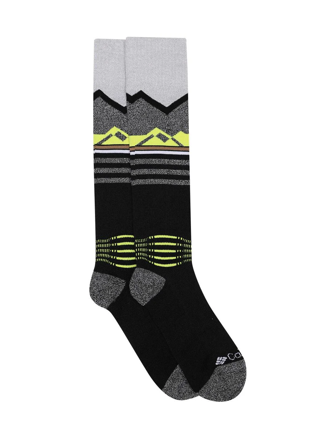 Columbia Unisex Black SOCKS UX 1P SKI OTC LRG 1 PAIR  (1 Pair) (Non Returnable) - Image 2
