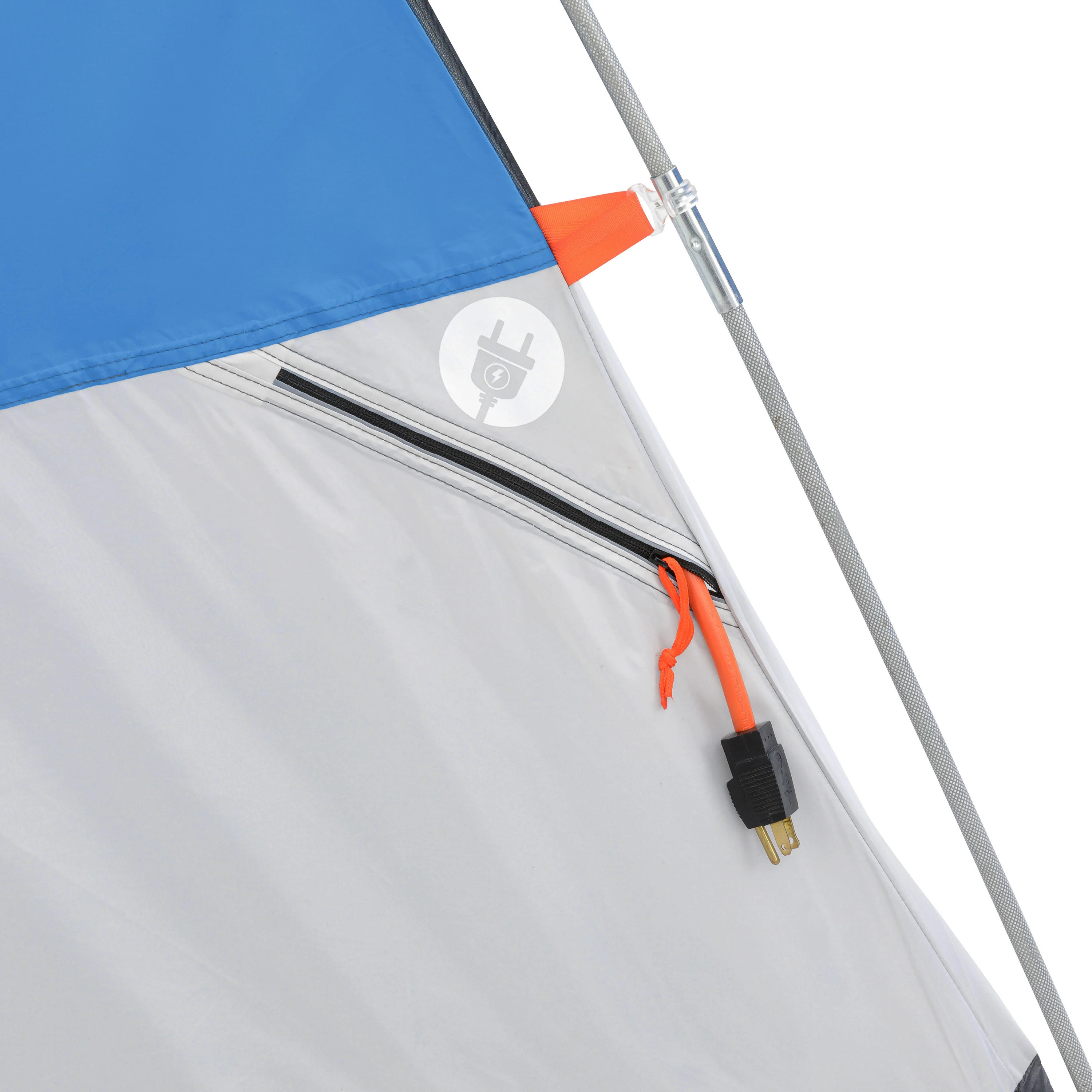 Columbia Unisex Blue Columbia 4P FRP Dome Tent - Image 8