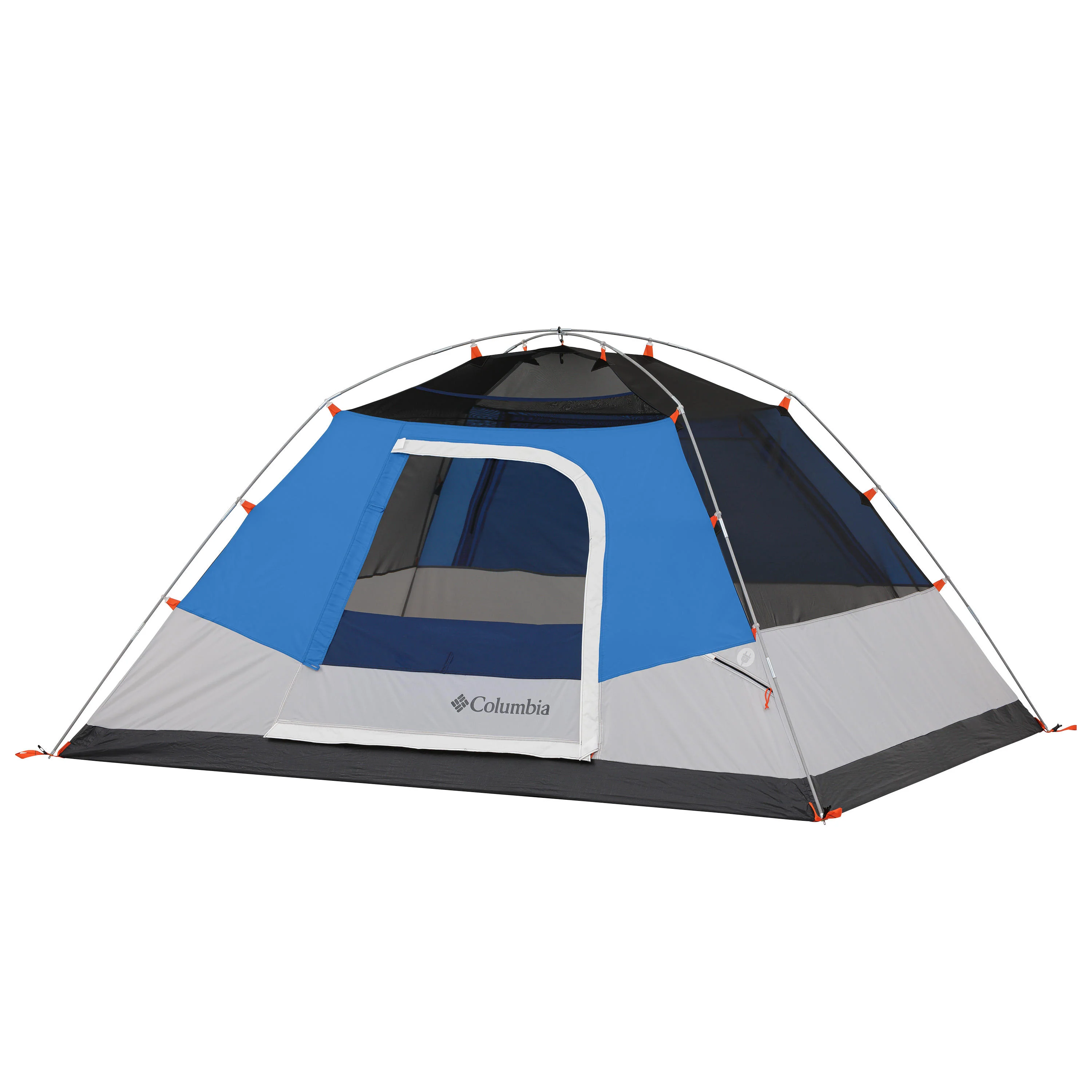 Columbia Unisex Blue Columbia 4P FRP Dome Tent - Image 9