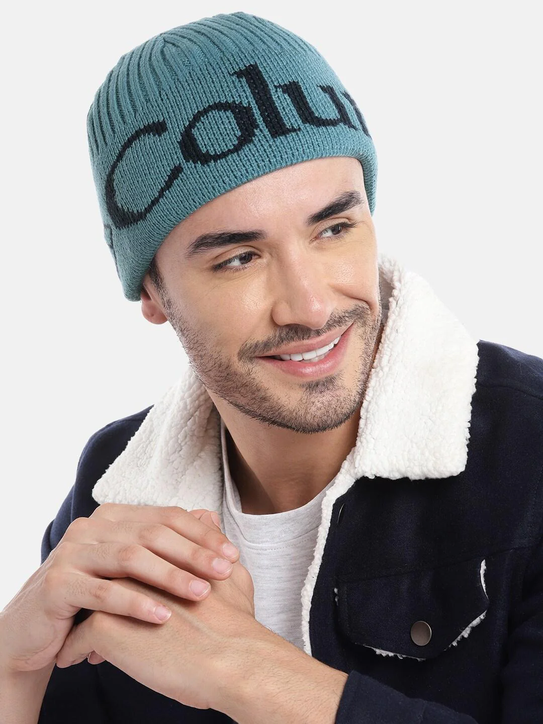 Columbia Unisex Blue Columbia Heat II Beanie - Image 4