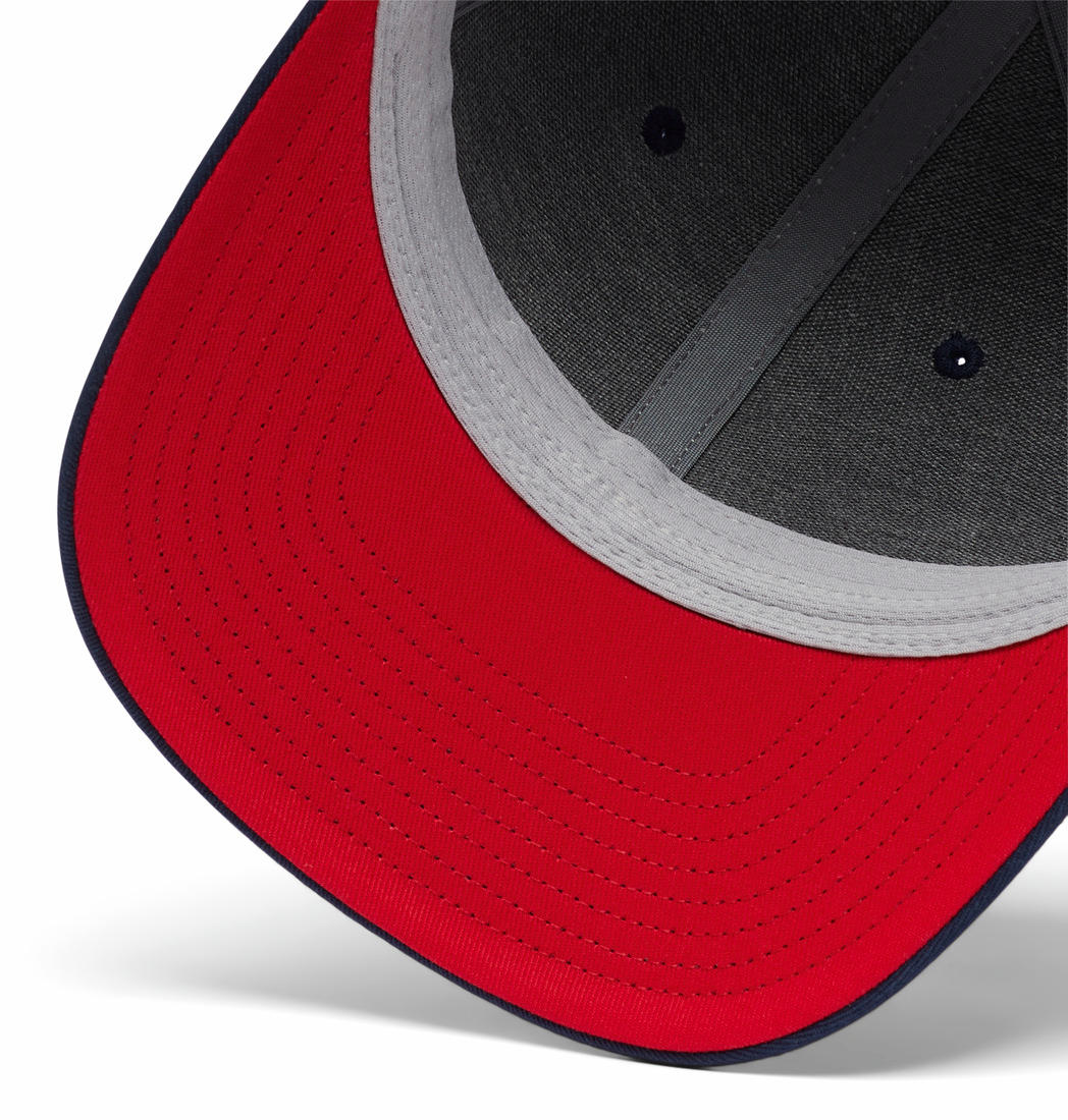 Columbia Unisex Navy Blue Columbia Mesh Snap Back - High - Image 4