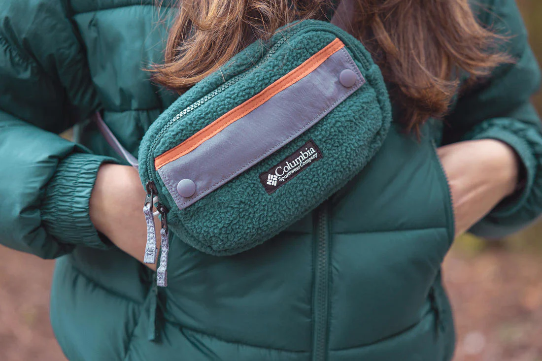 Columbia Unisex Blue Helvetia Hip Pack - Image 6