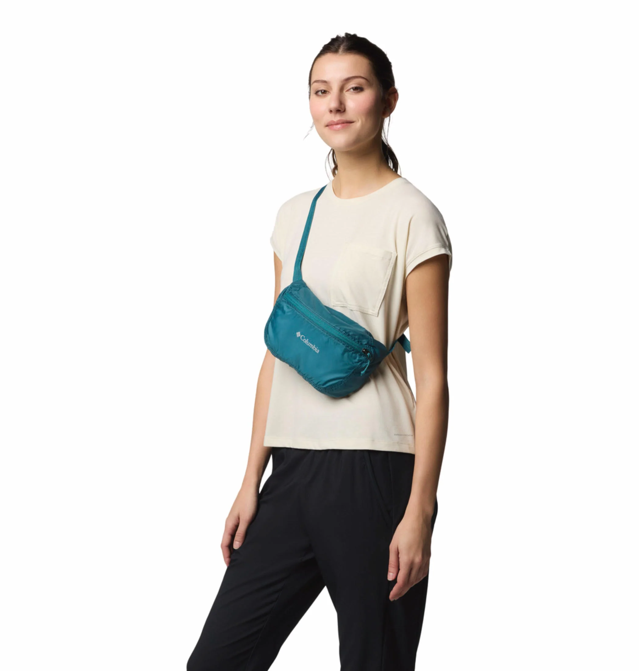 Columbia Unisex Blue Lightweight Packable Hip Pack - Image 6