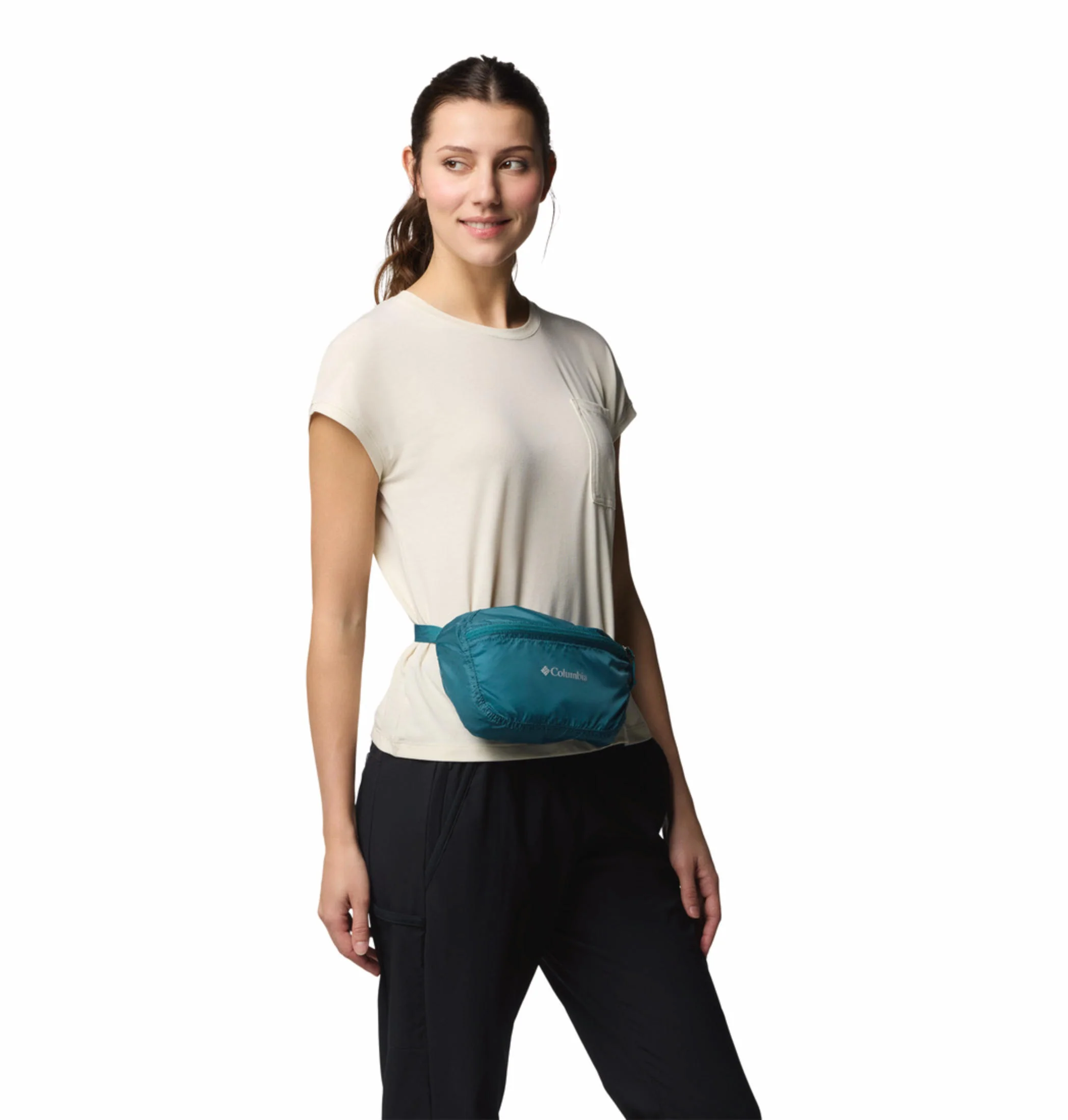 Columbia Unisex Blue Lightweight Packable Hip Pack - Image 9