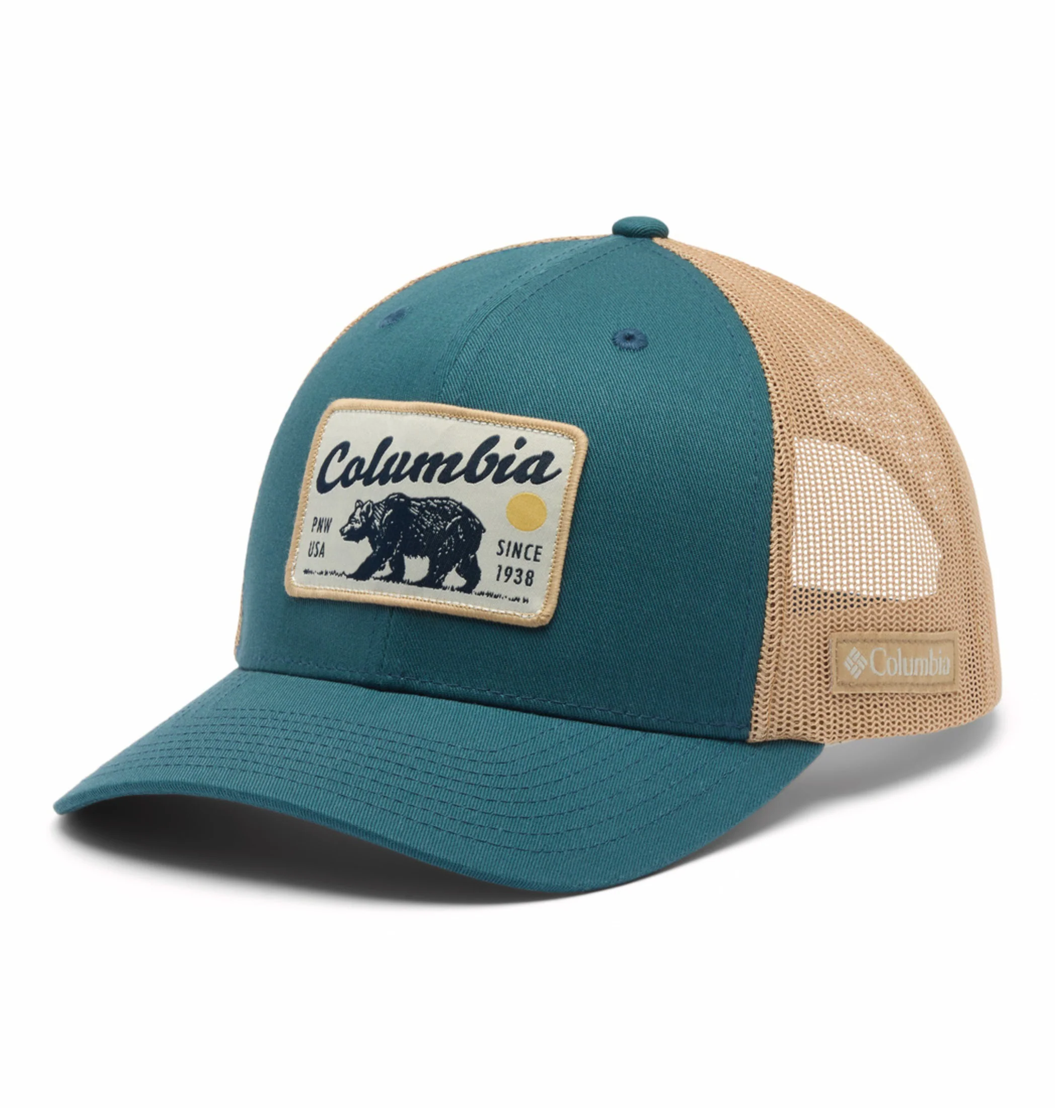Columbia Unisex Blue Mesh Snap Back Cap - Image 7