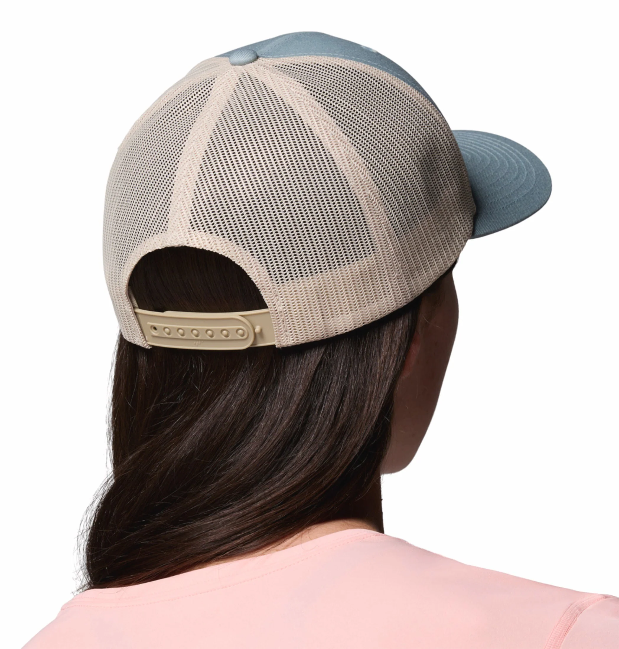 Columbia Unisex Blue Mesh Snap Back Cap - Image 6
