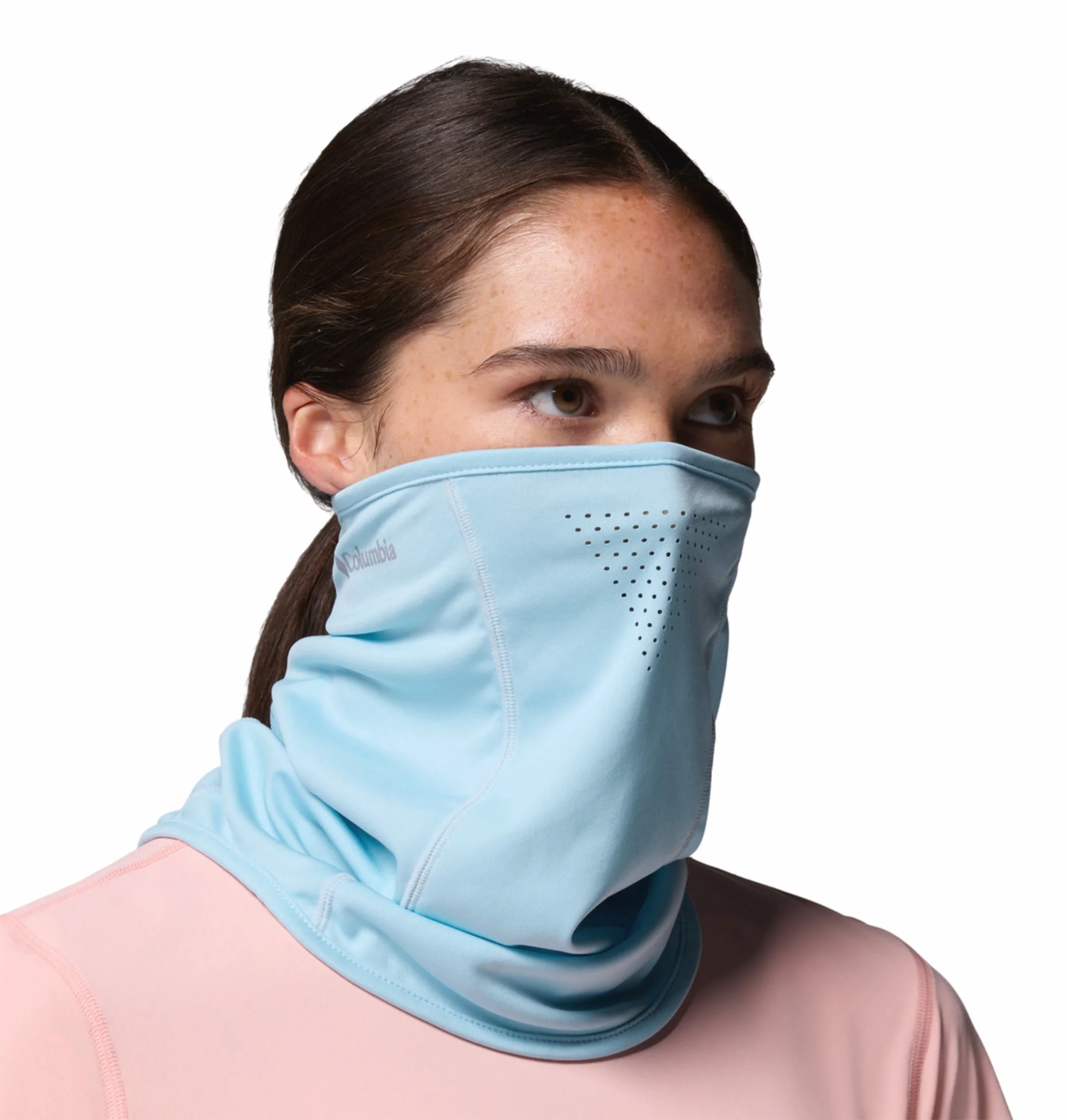 Columbia Unisex Blue Omni-Freeze Freezer Zero II Neck Gaiter - Image 5