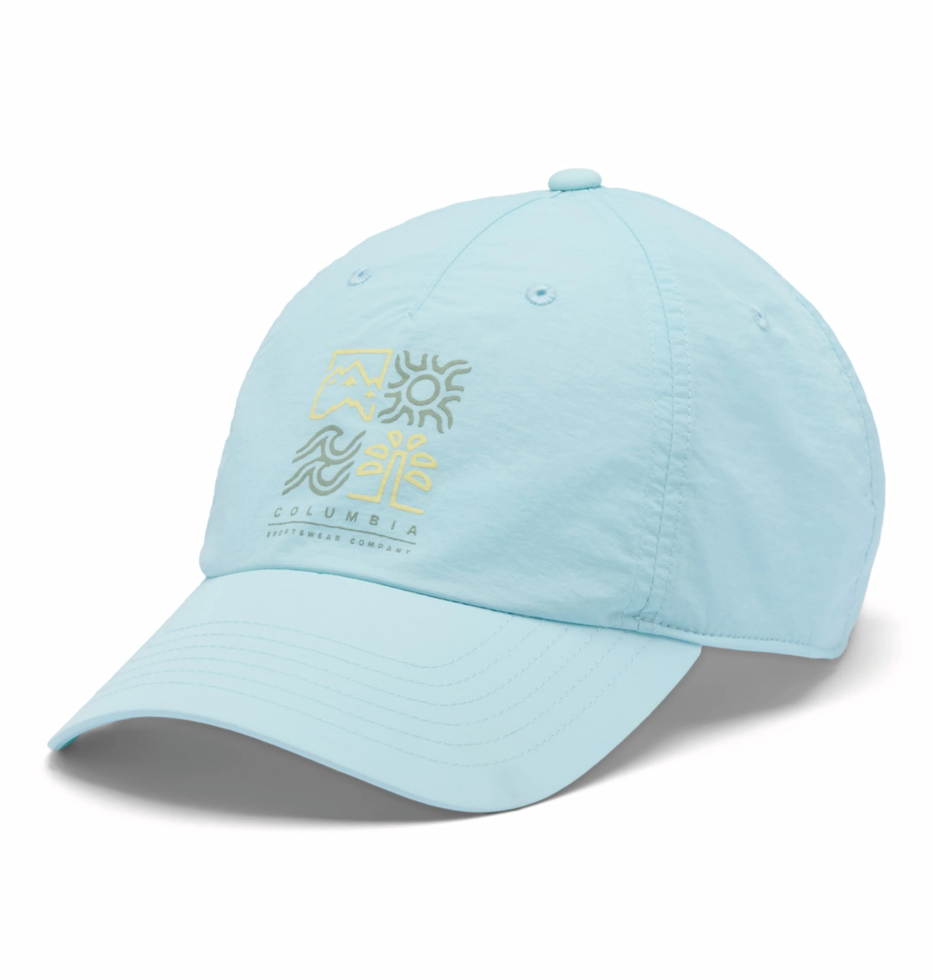Columbia Unisex Blue Omni-Shade Spring Canyon II Ball Cap - Image 7