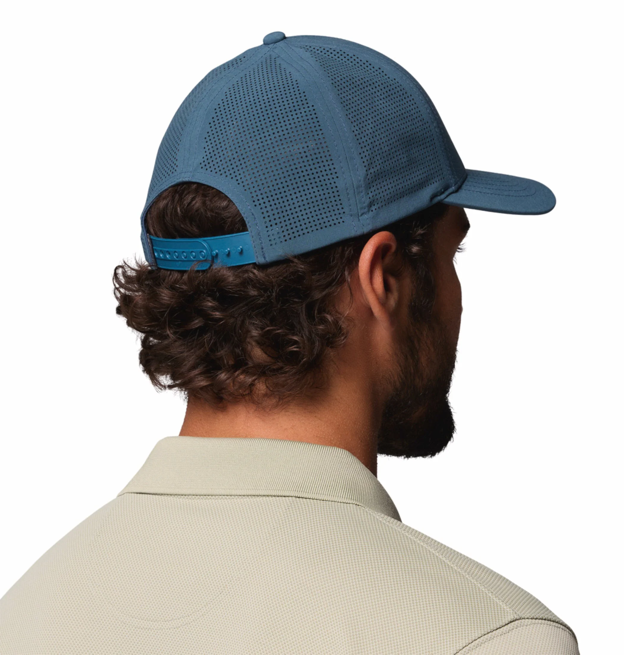Columbia Unisex Blue Omni-Shield Mountaincap II 3D Stretch Snap Back Cap - Image 4