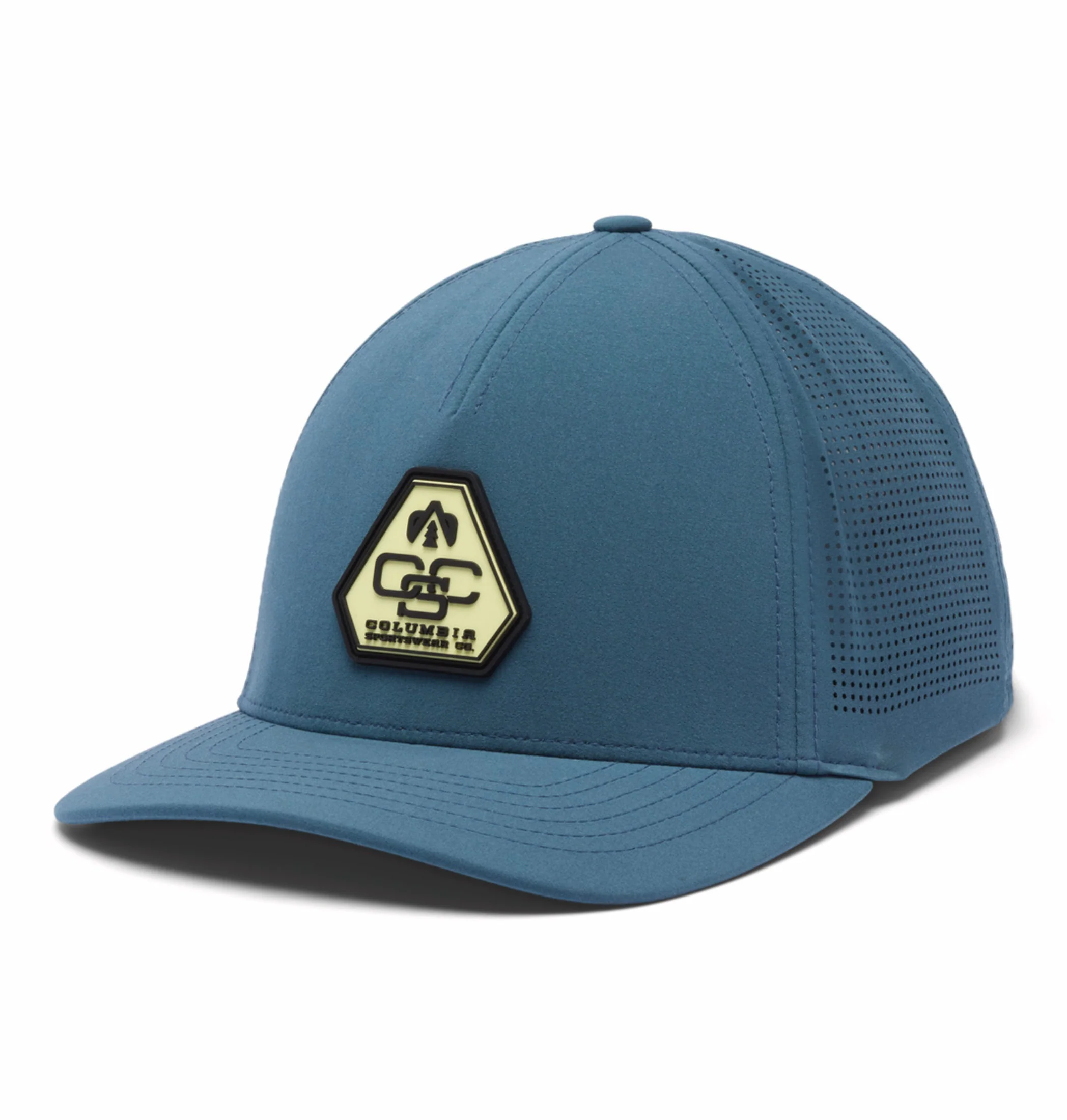 Columbia Unisex Blue Omni-Shield Mountaincap II 3D Stretch Snap Back Cap - Image 7