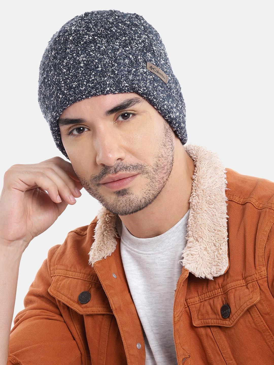 Columbia Unisex Navy Blue Slowcamp Cuffed Beanie - Image 4