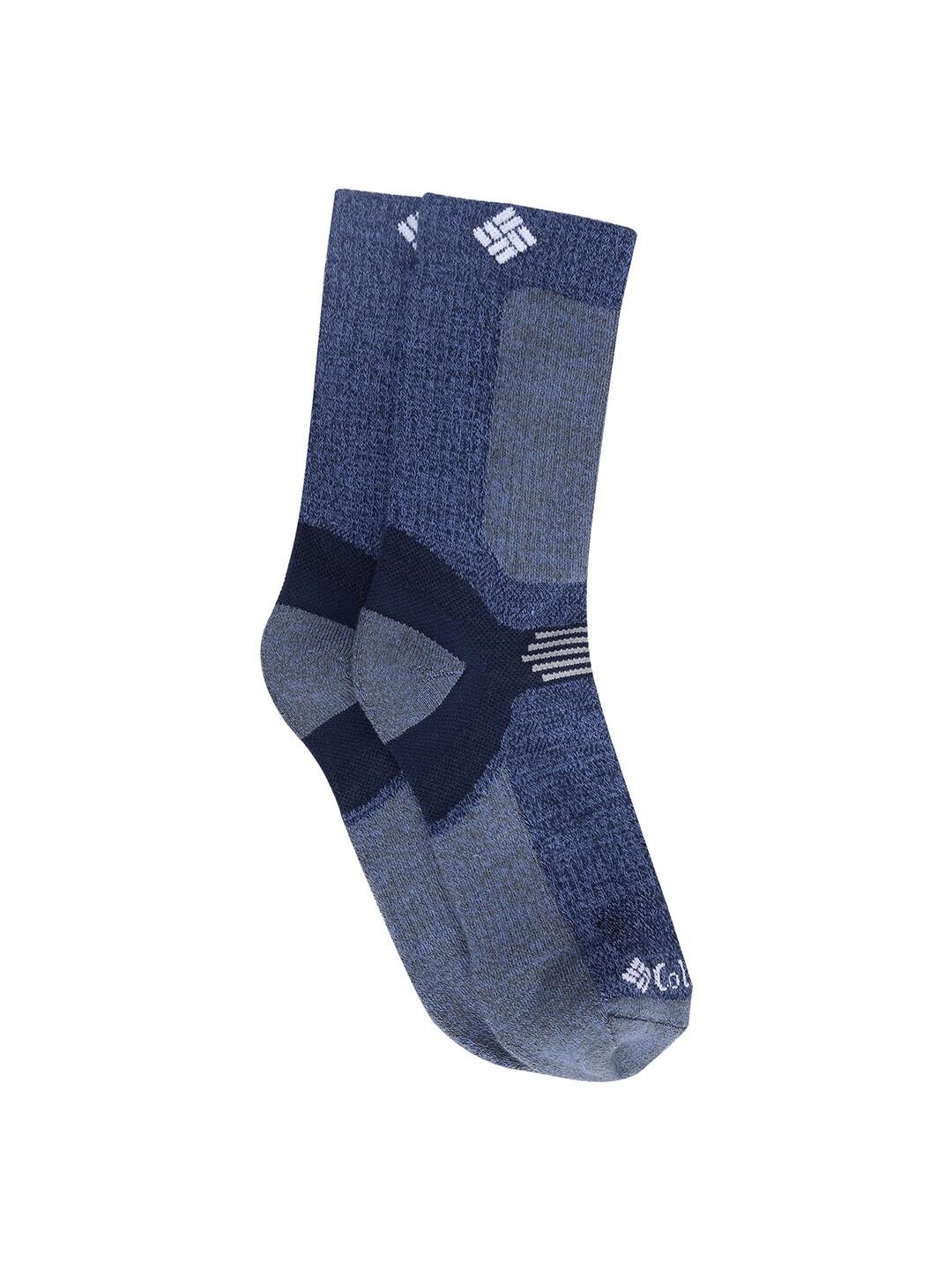 Columbia Unisex Blue SOCKS UX 1P HK-LTCROPCREW  (1 Pair) (Non Returnable) - Image 2