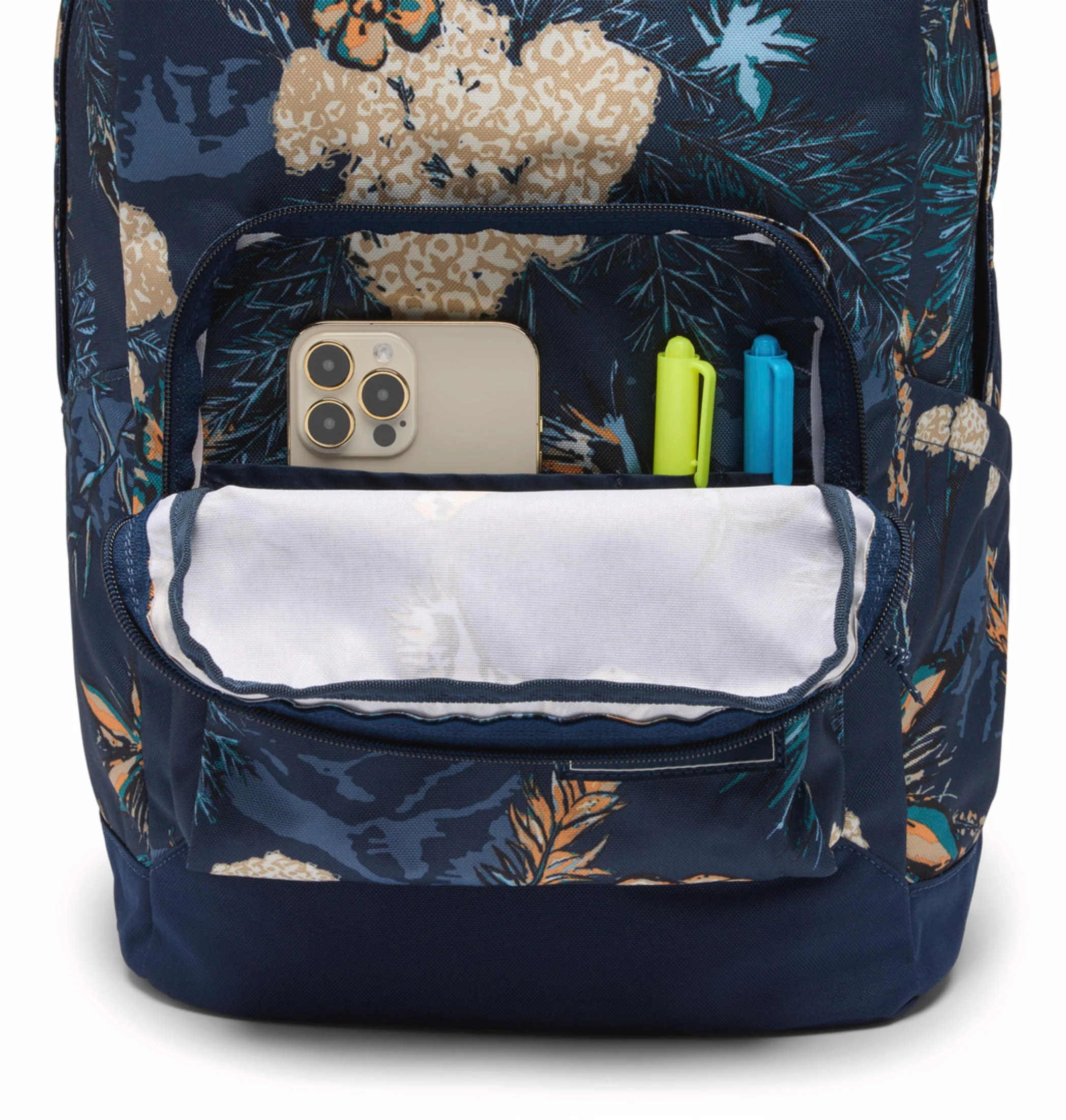 Columbia Unisex Blue Zigzag II 22L Printed Backpack - Image 6