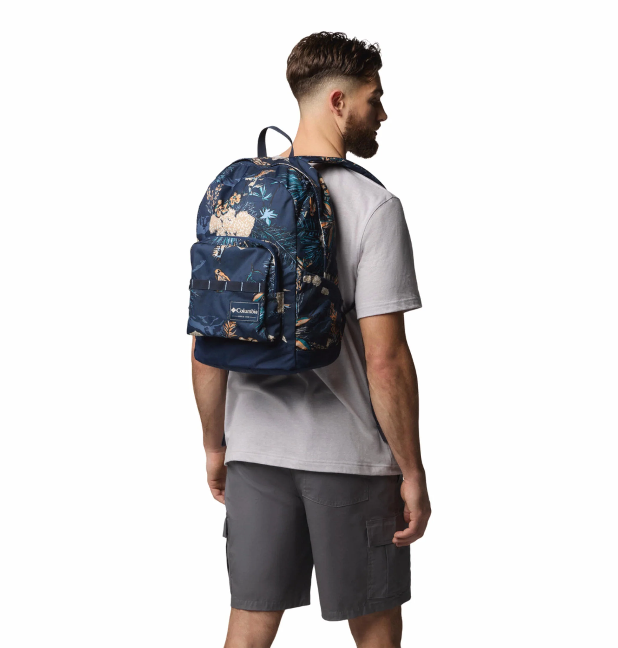 Columbia Unisex Blue Zigzag II 22L Printed Backpack - Image 9