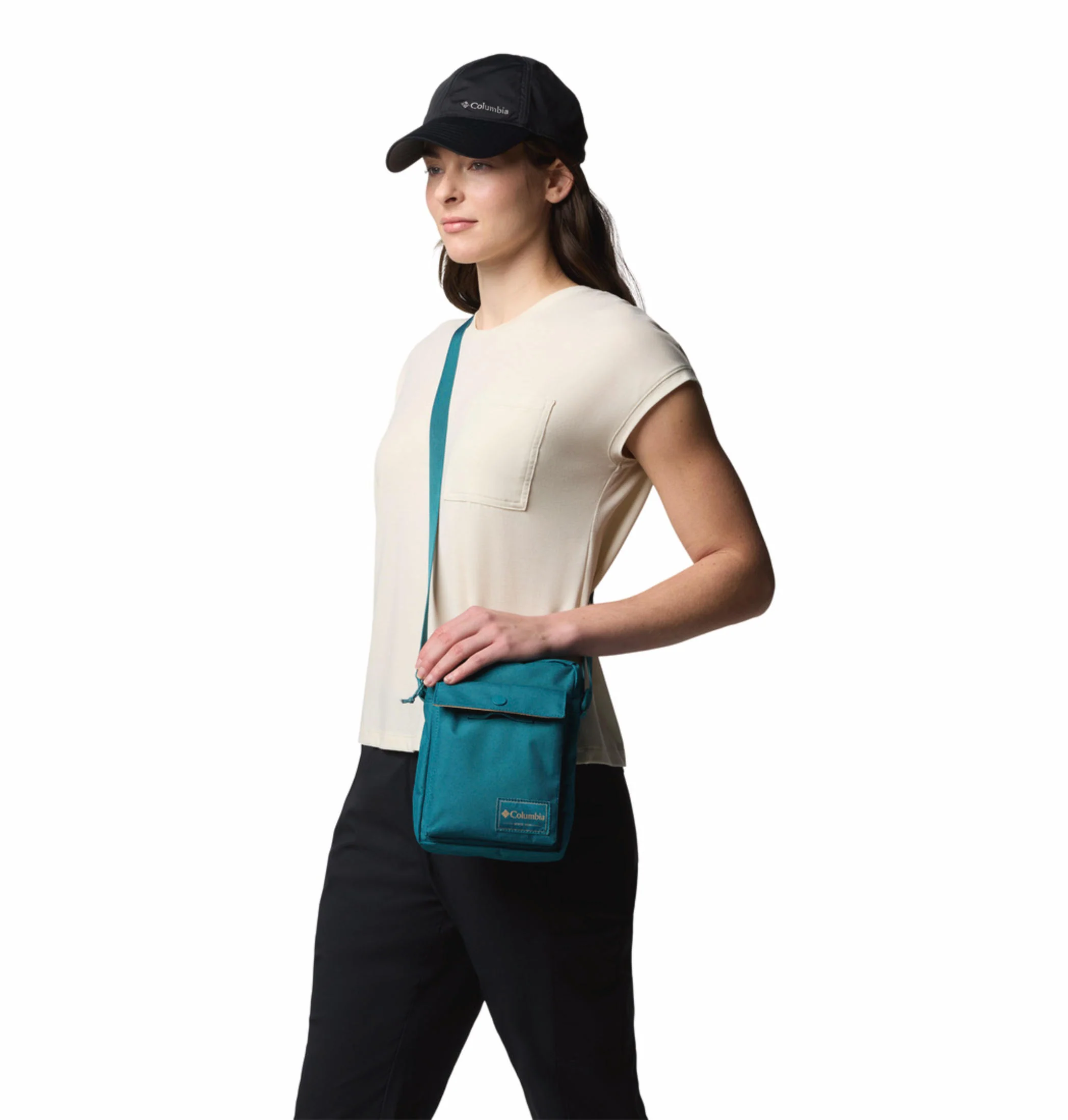 Columbia Unisex Blue Zigzag II Side Bag - Image 2