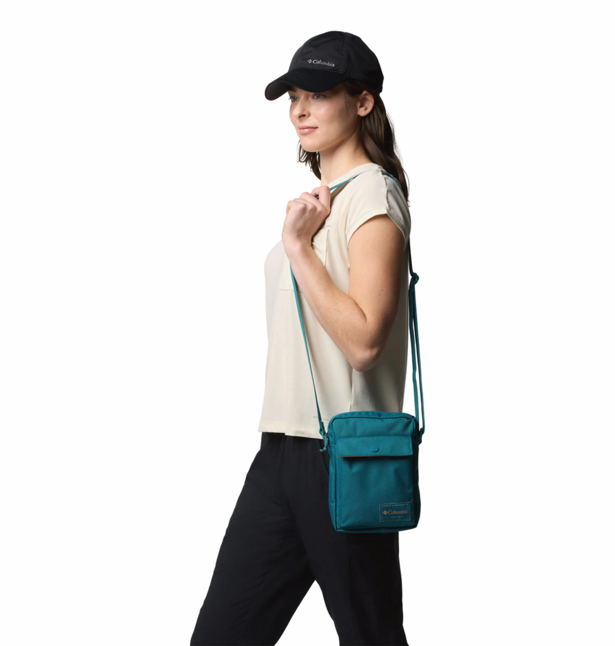 Columbia Unisex Blue Zigzag II Side Bag - Image 9