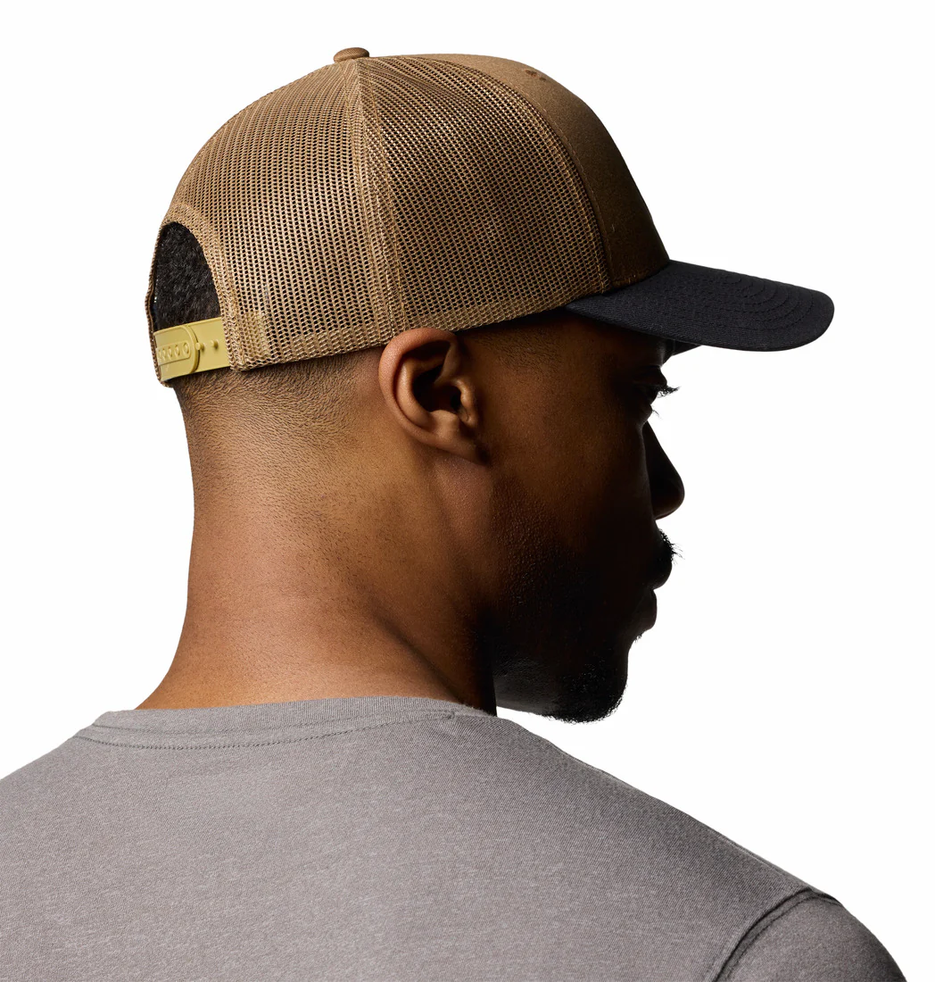 Columbia Unisex Brown Columbia Mesh Snap Back - High - Image 2