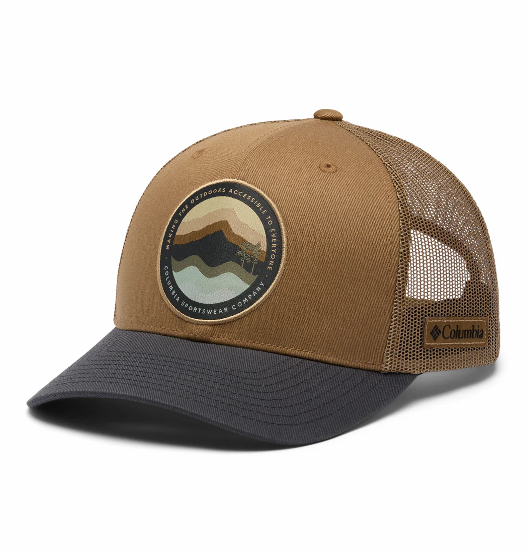 Columbia Unisex Brown Columbia Mesh Snap Back - High - Image 7