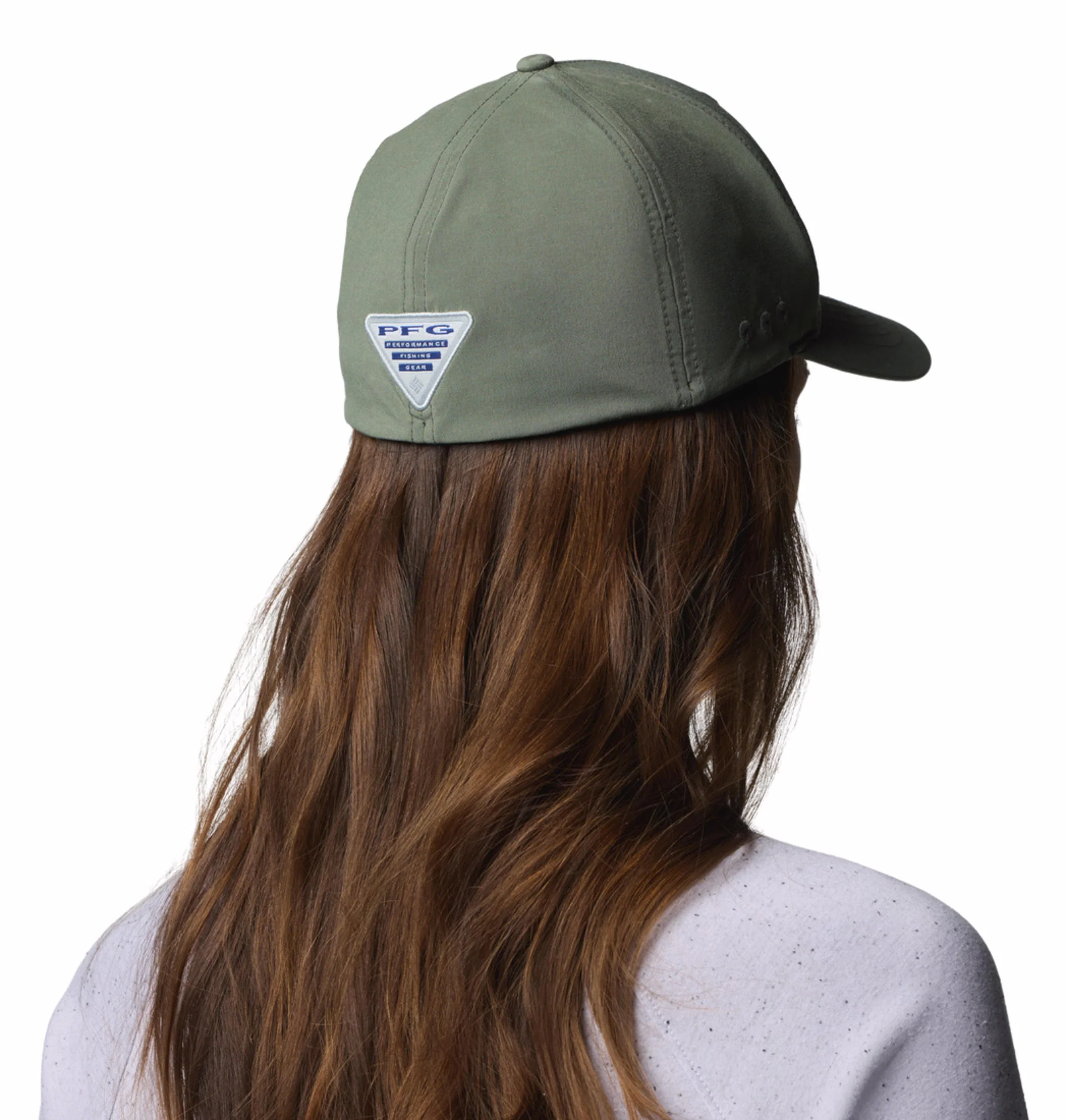 Columbia Unisex Green PFG Uncharted Ball Cap - Image 5