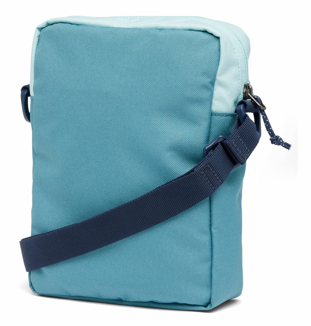 Columbia Unisex Blue Zigzag Side Bag - Image 2