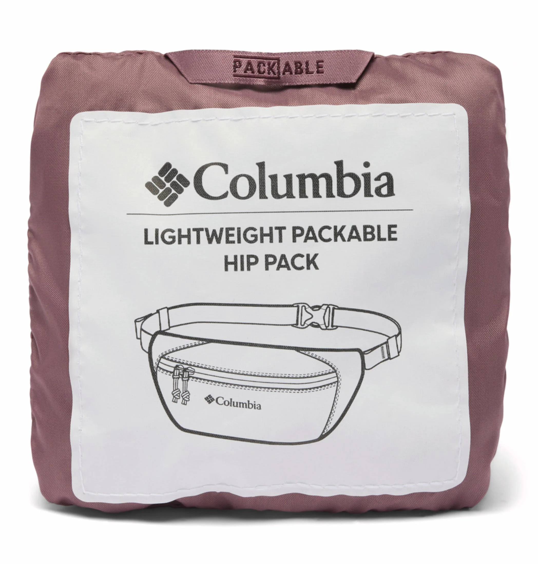Columbia Unisex Red Lightweight Packable Hip Pack - Image 10