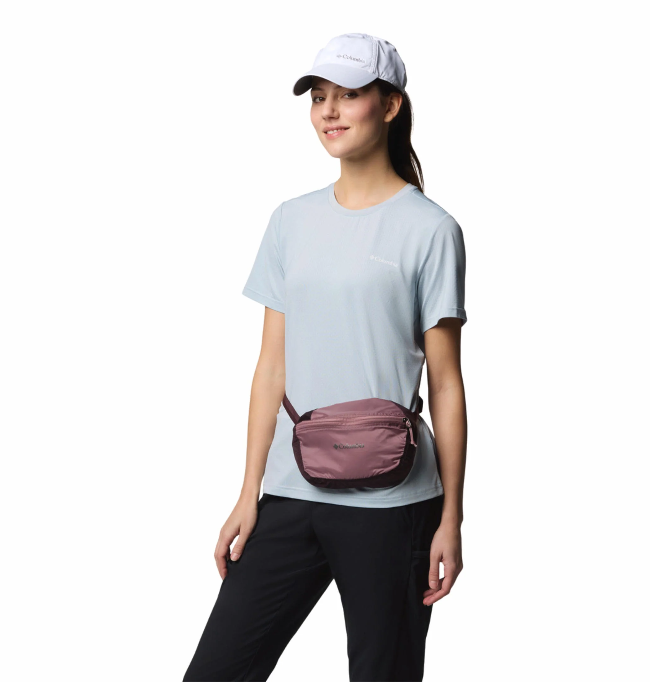 Columbia Unisex Red Lightweight Packable Hip Pack - Image 9