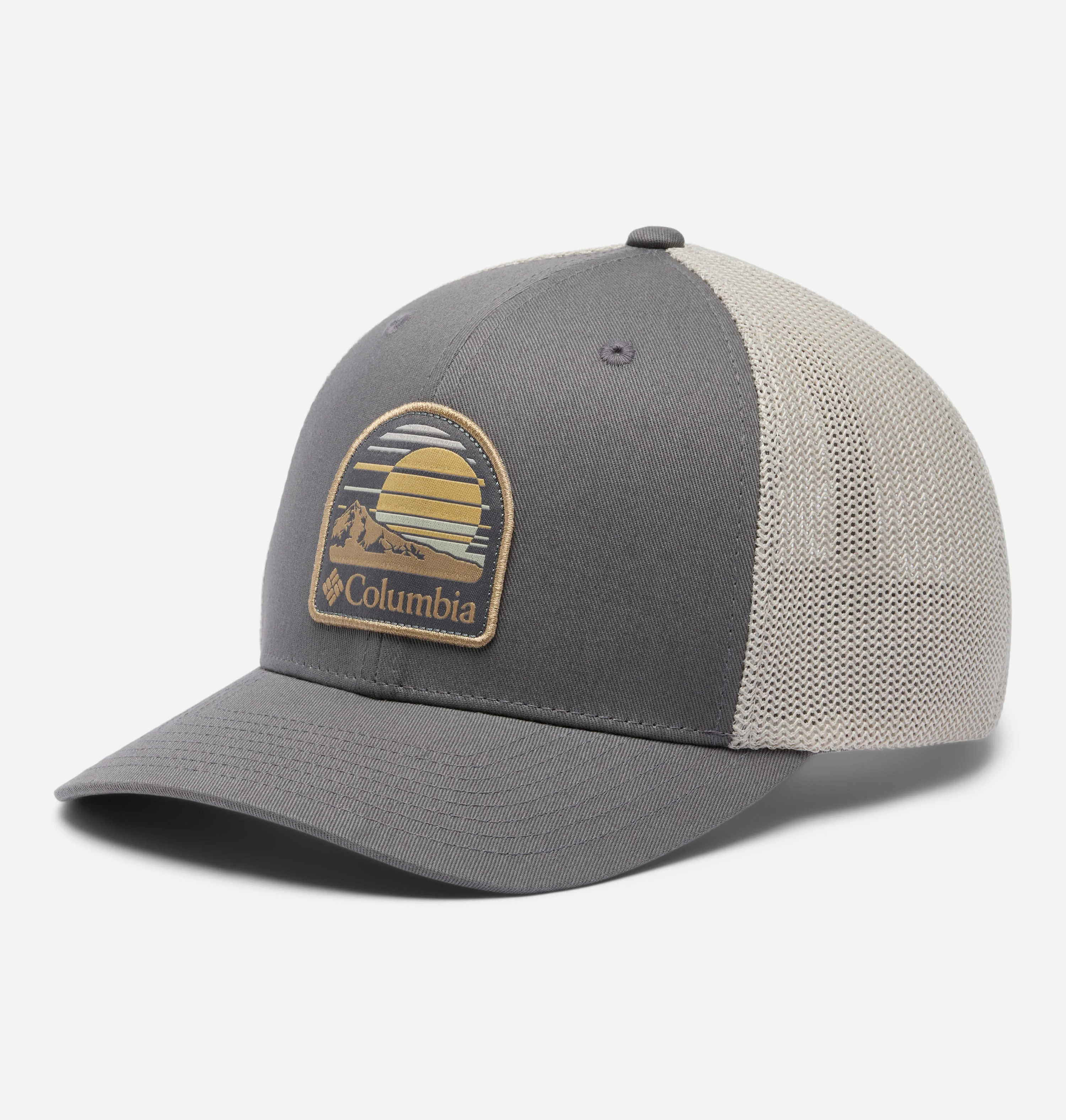 Columbia Unisex Grey Columbia Mesh Ballcap - Image 6