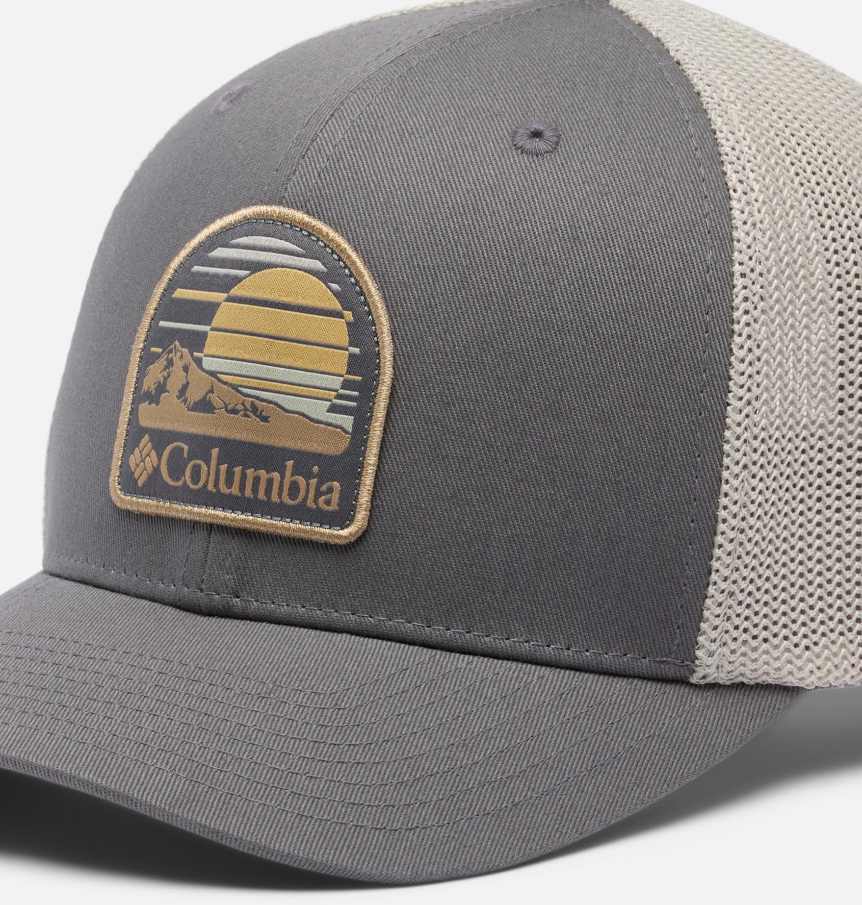 Columbia Unisex Grey Columbia Mesh Ballcap - Image 8